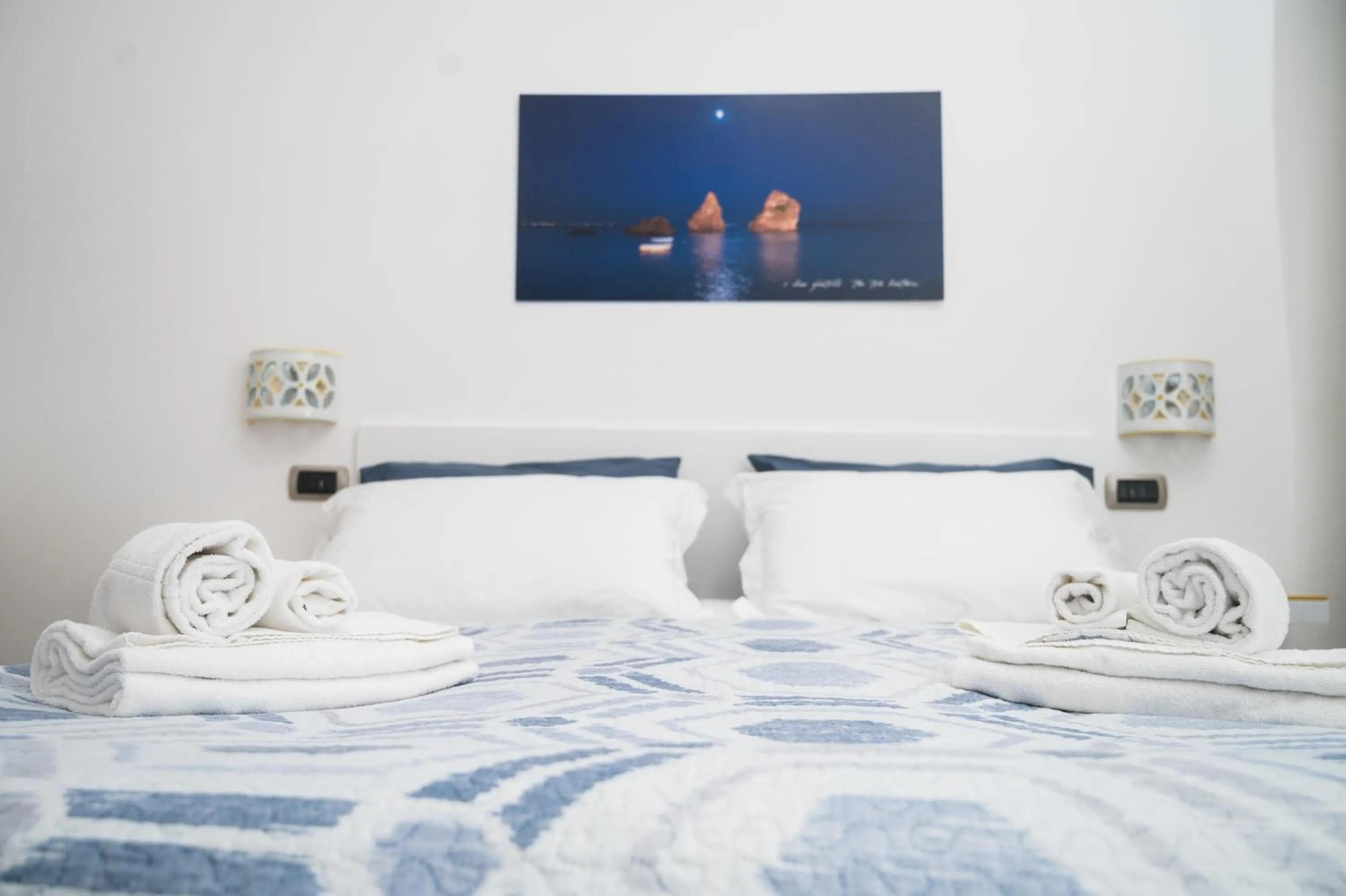 Bed in Casa Lo Scrigno