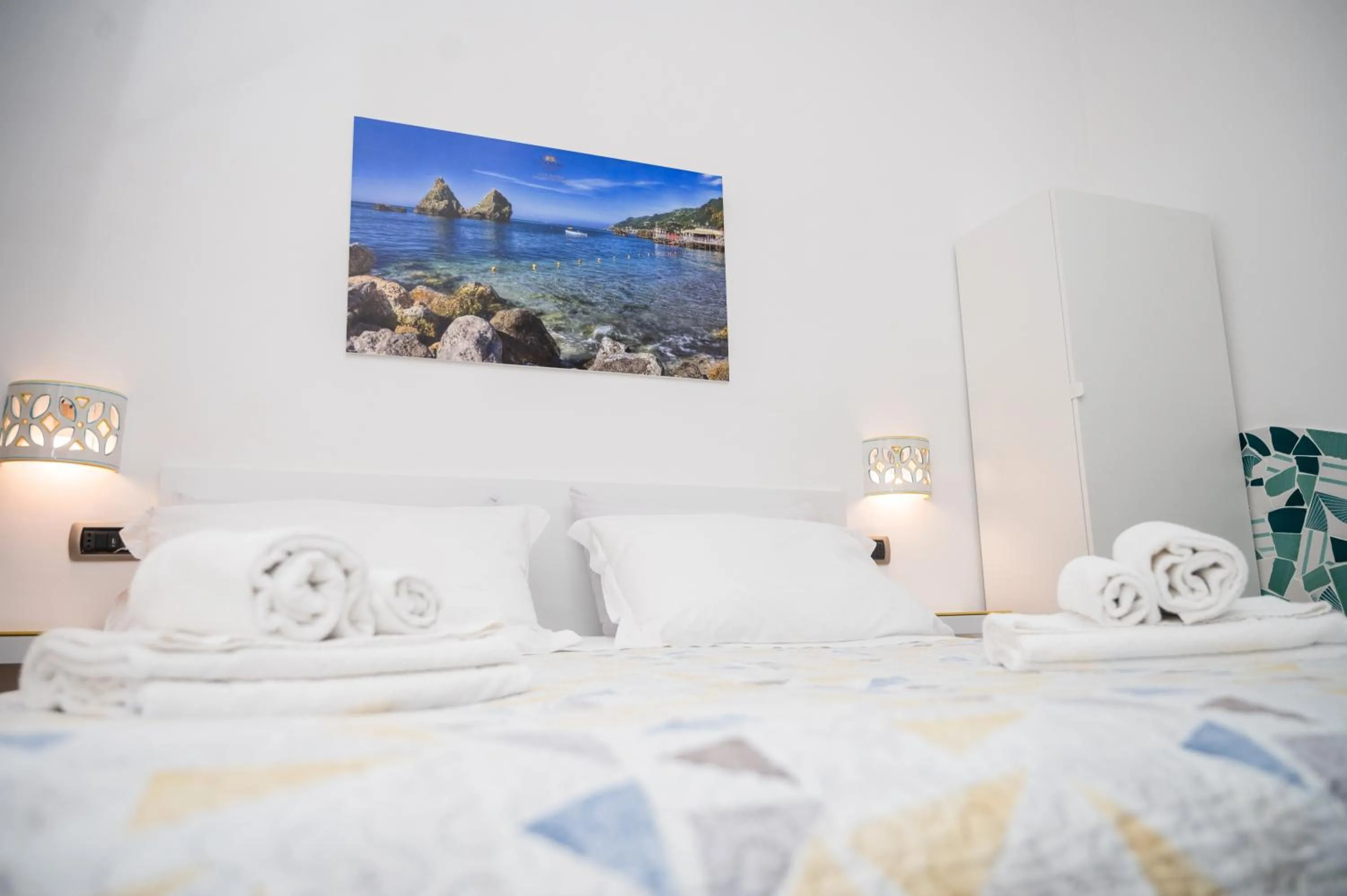 Bed in Casa Lo Scrigno