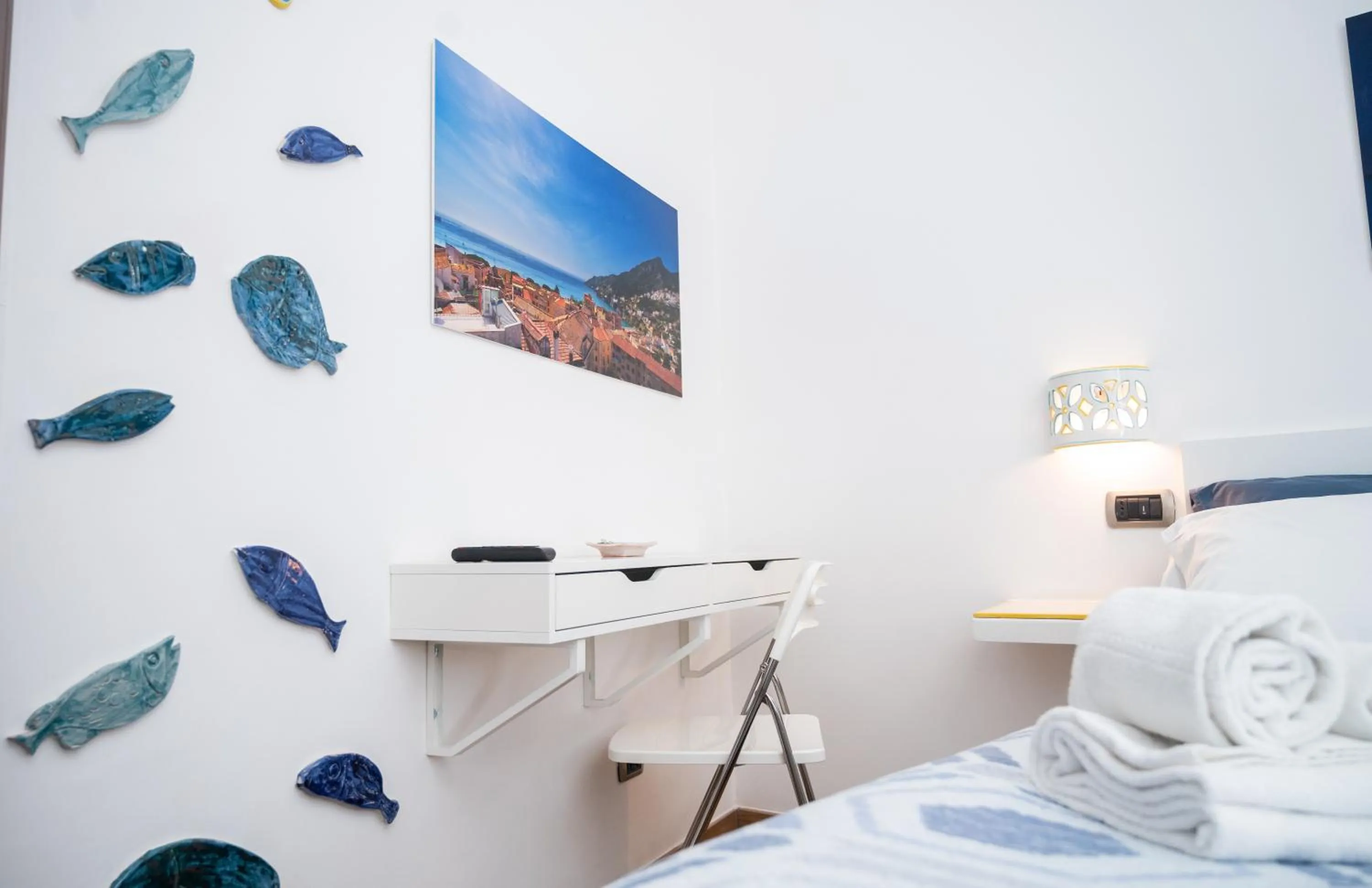 Bed in Casa Lo Scrigno