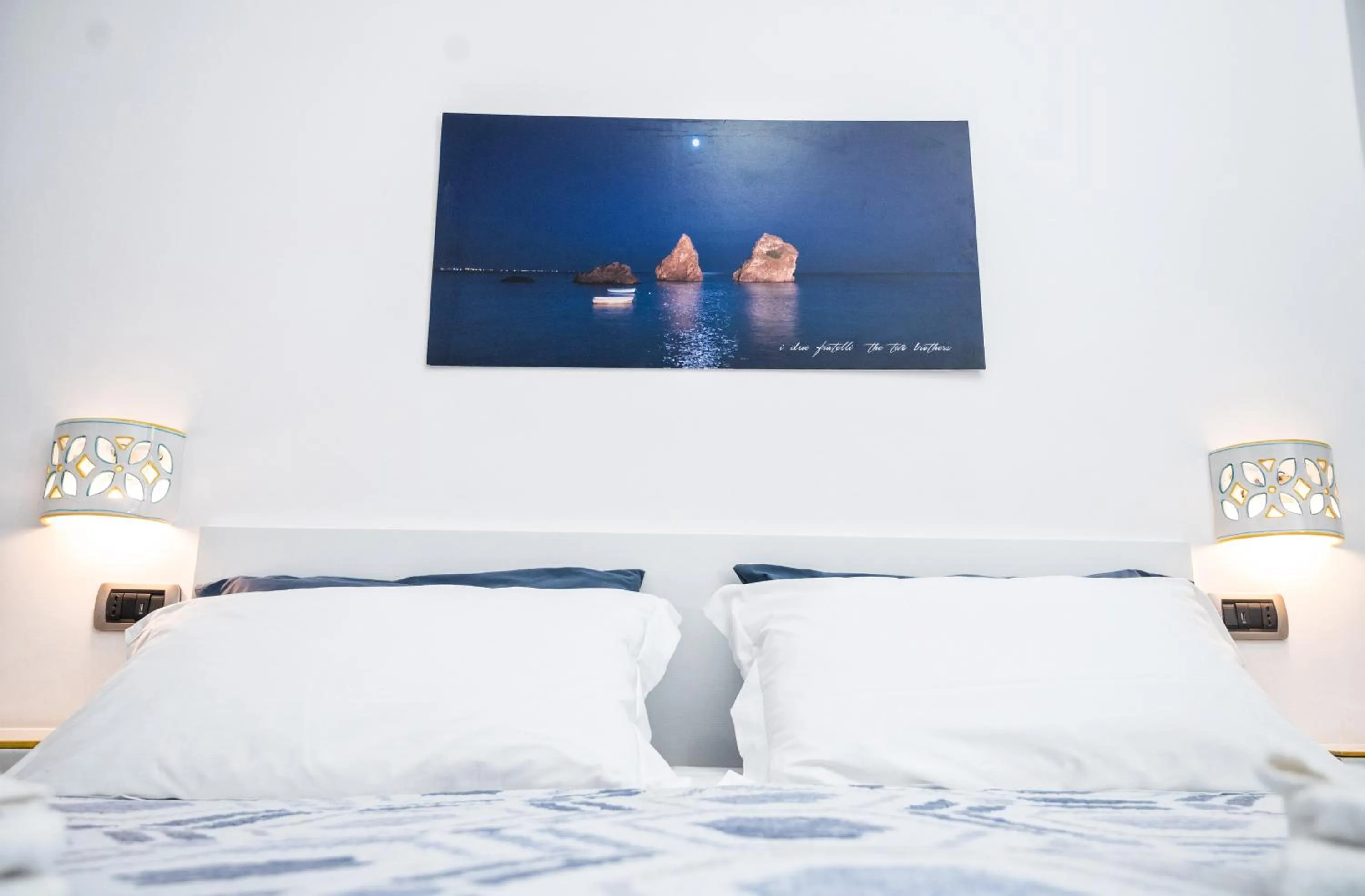 Bed in Casa Lo Scrigno