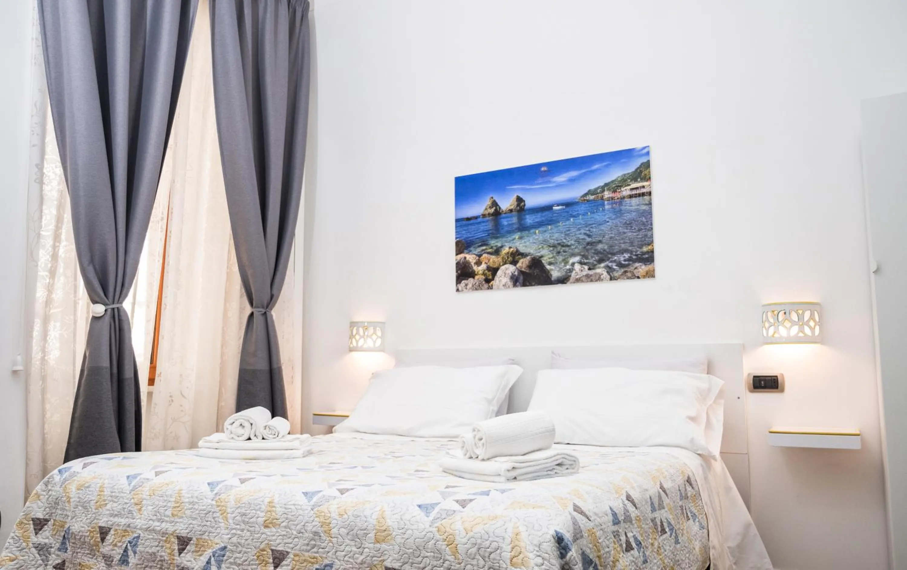 Bed in Casa Lo Scrigno