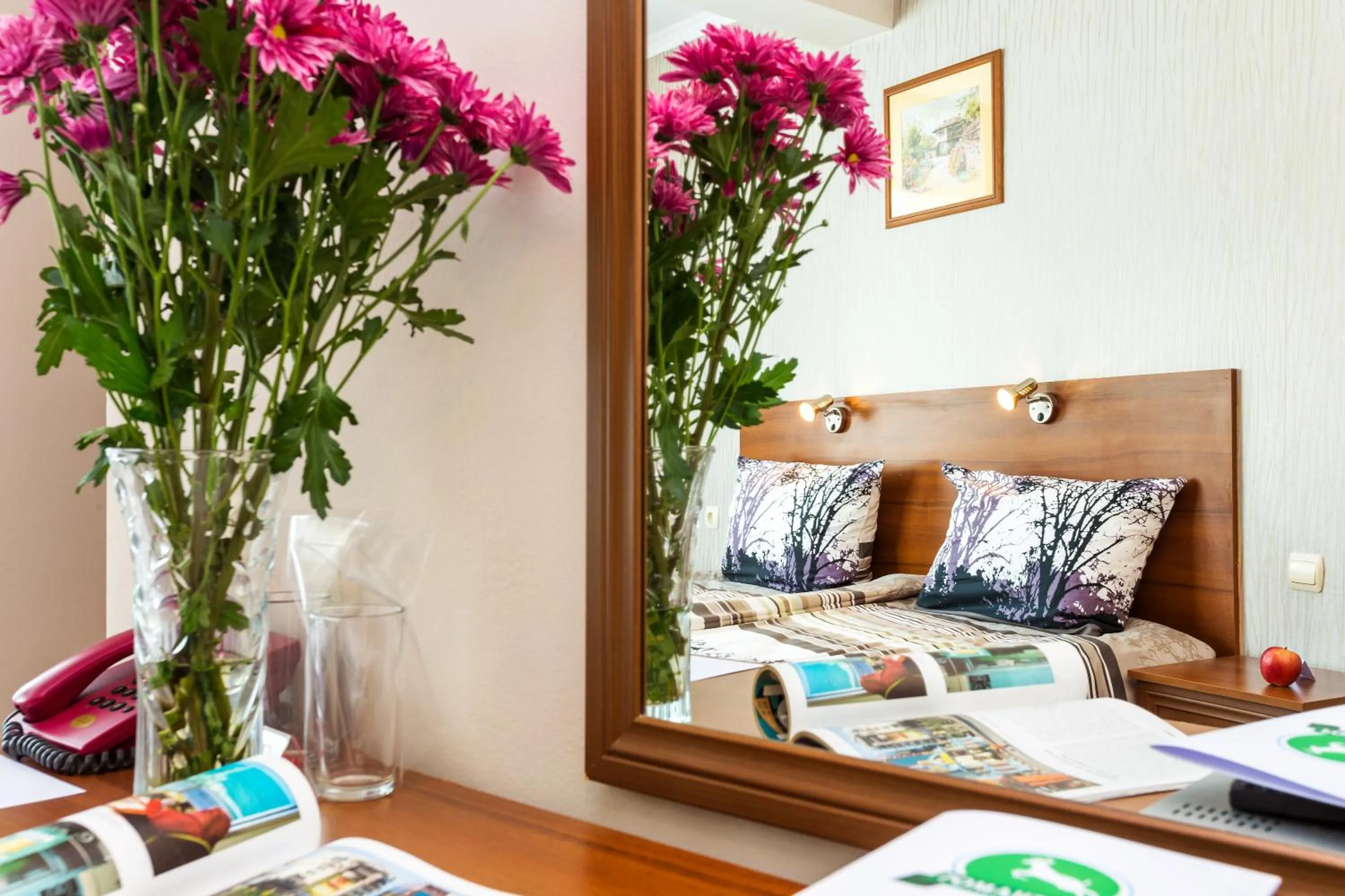 Seating area in Family Hotel Romantika