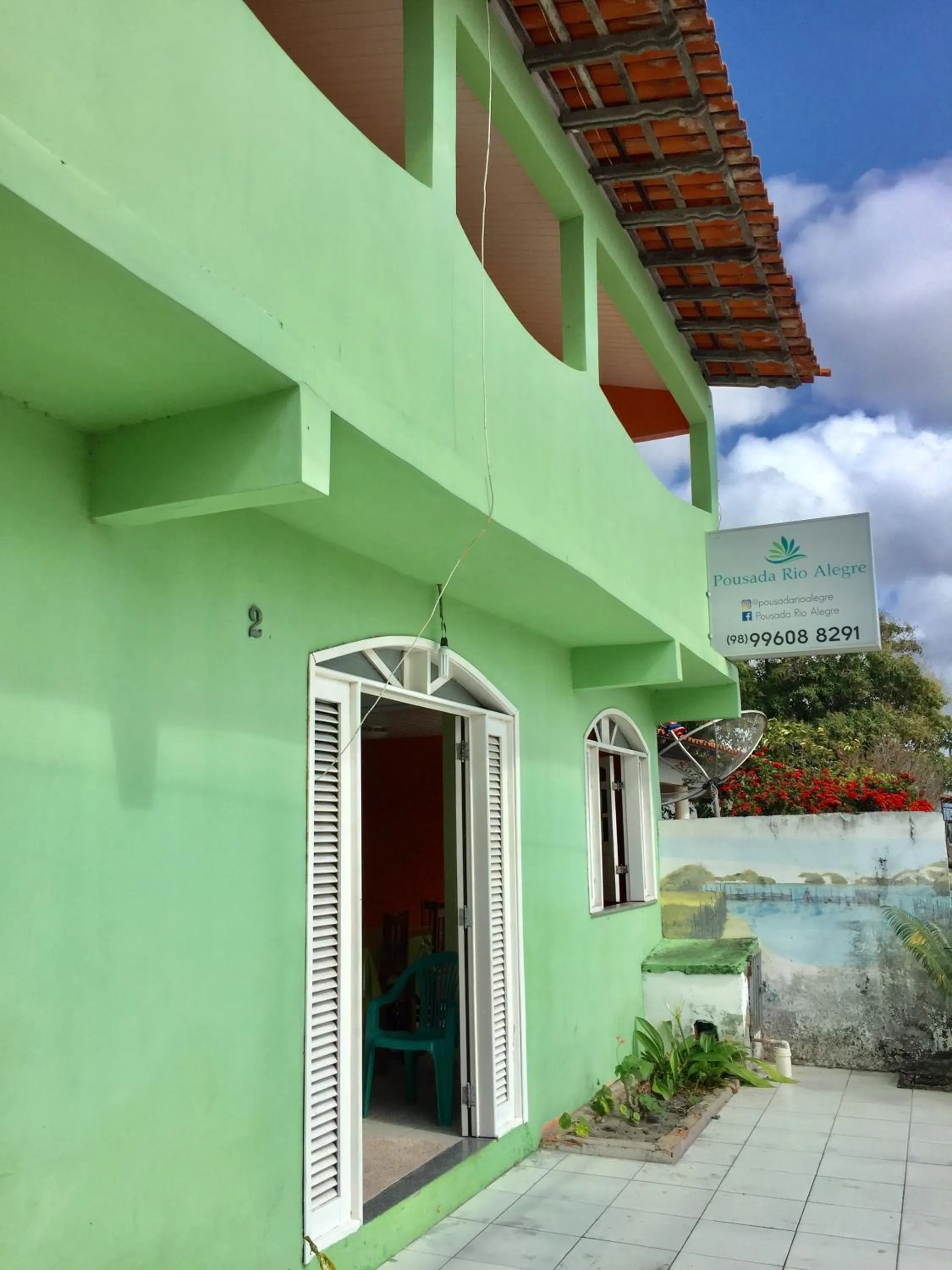 Property building in Pousada Rio Alegre