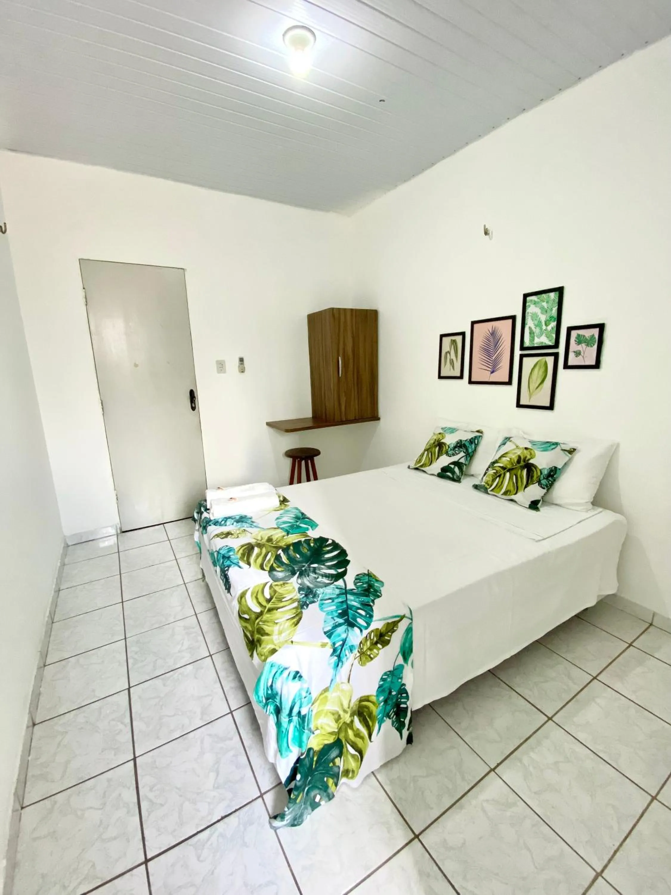 Bed in Pousada Rio Alegre