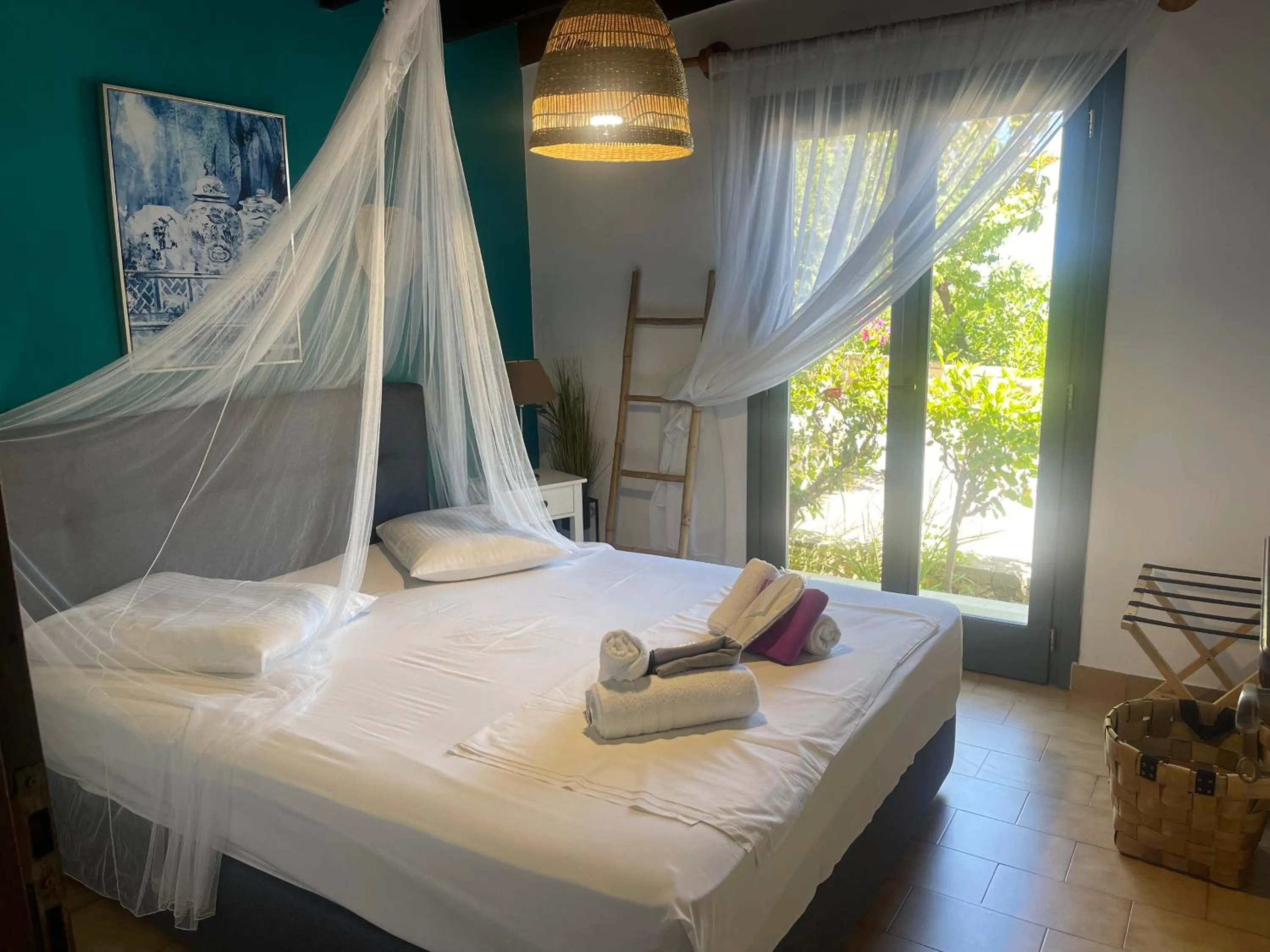 Bed in Villas Vista Del Mar