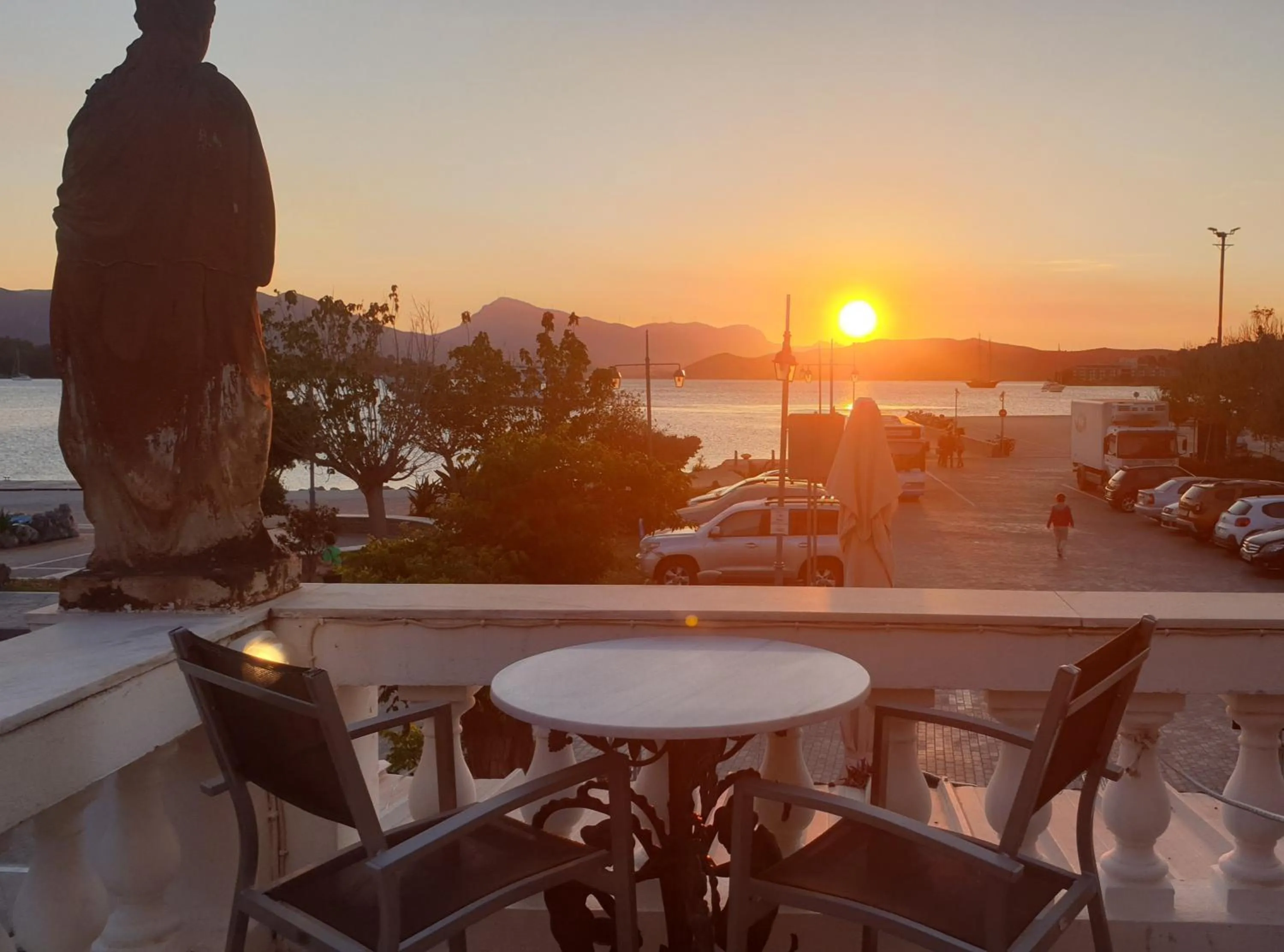 Balcony/Terrace in Dionysos Hotel