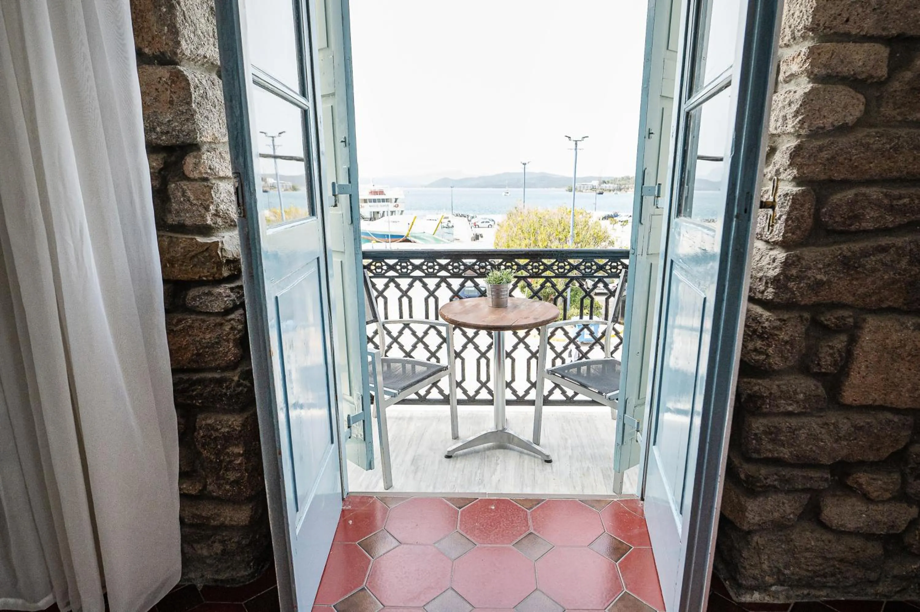 Balcony/Terrace in Dionysos Hotel