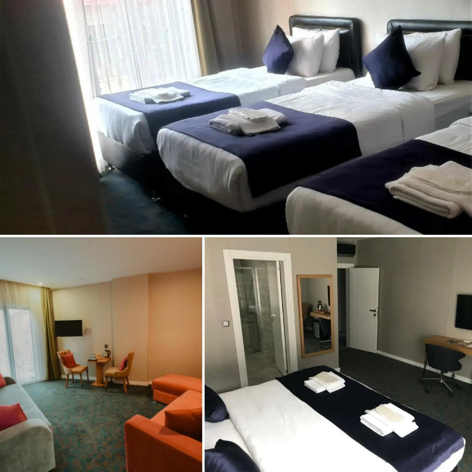 Communal lounge/ TV room, Bed in Sera Nature Hotel & Spa