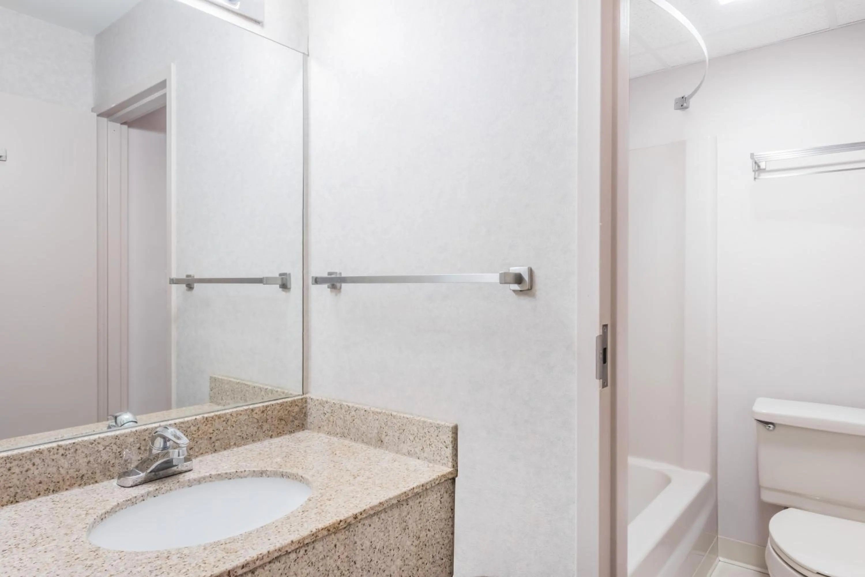 Bathroom in Super 8 by Wyndham State College