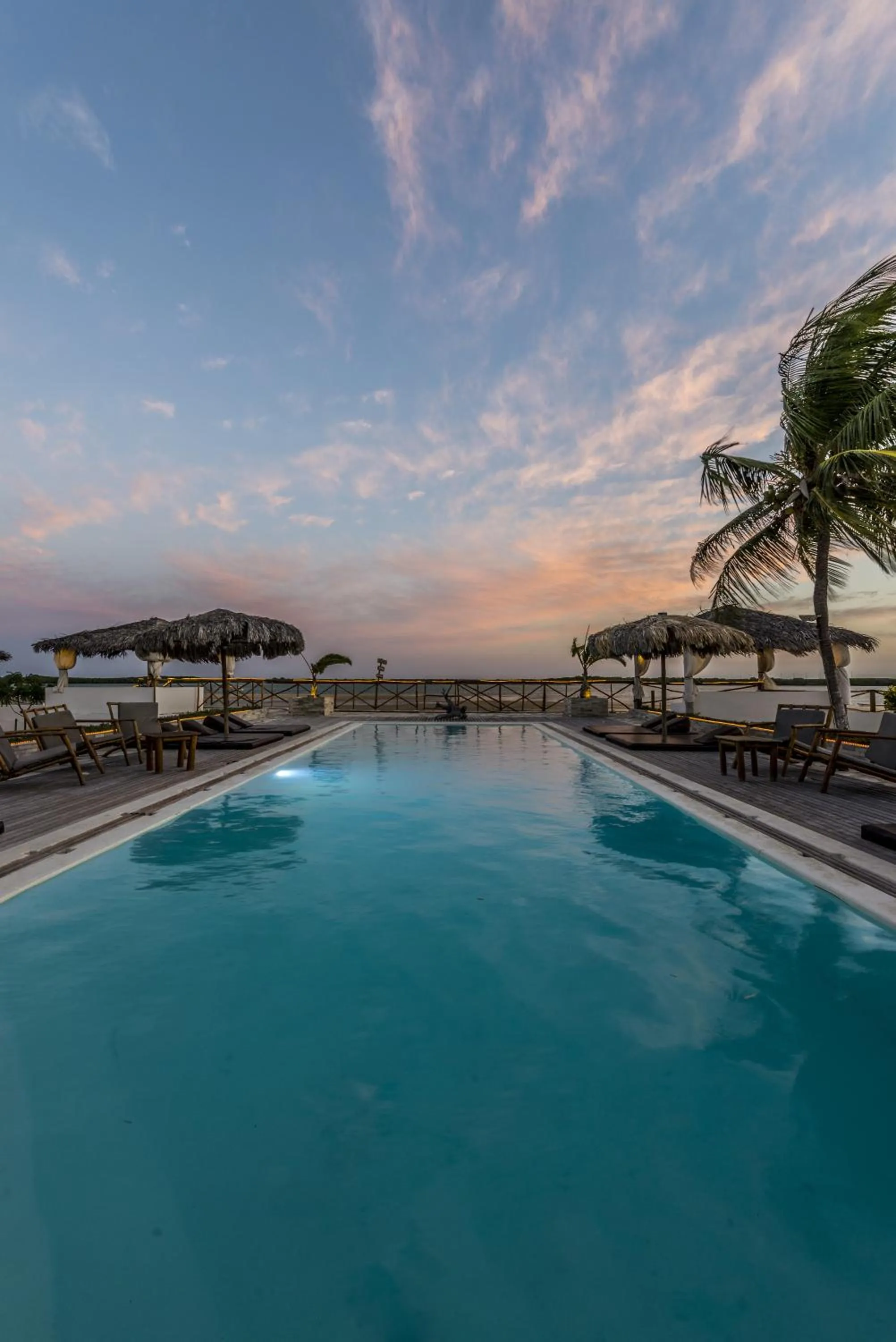 Pool view in Amagali Pousada