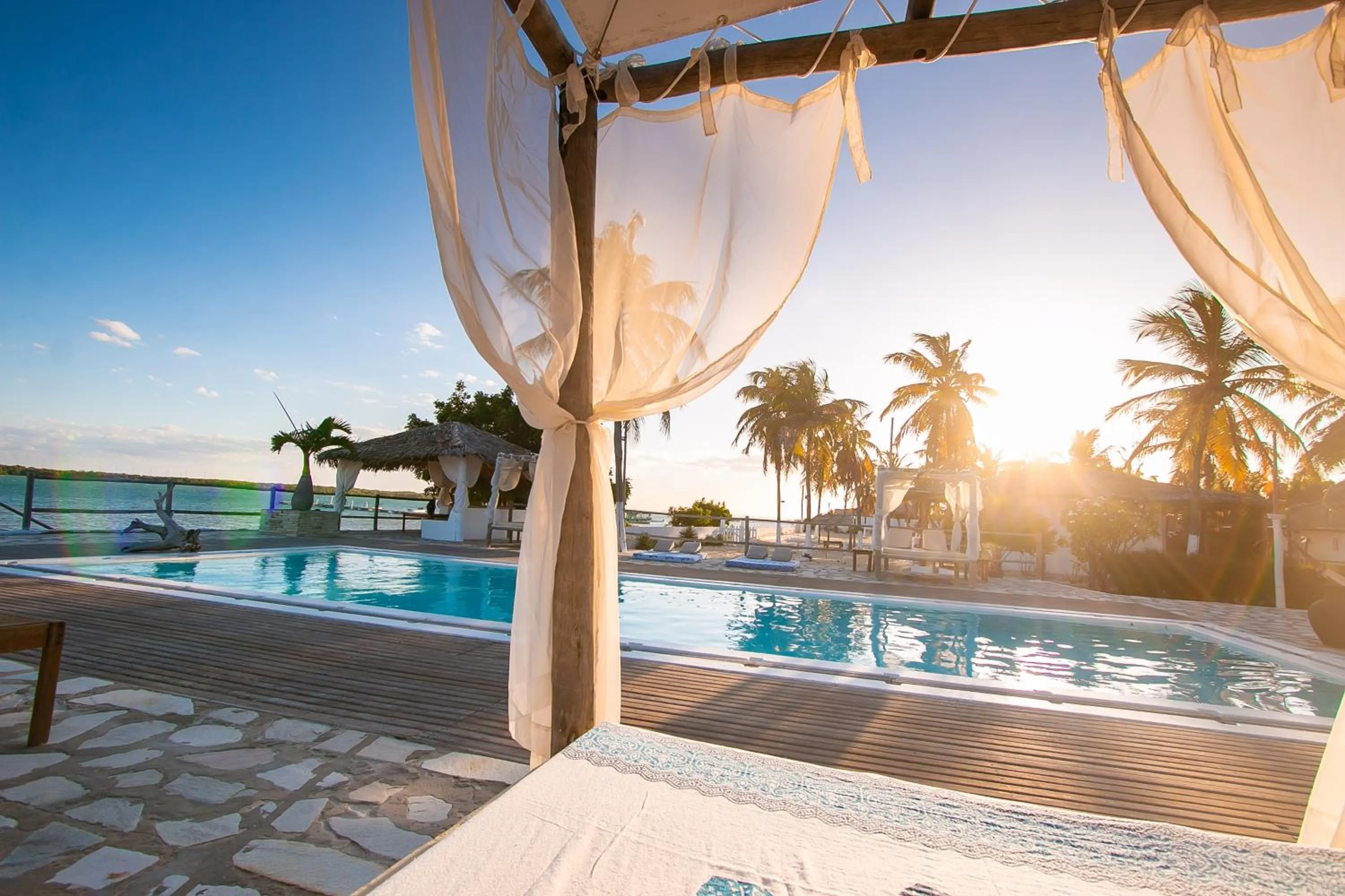 Swimming pool in Amagali Pousada