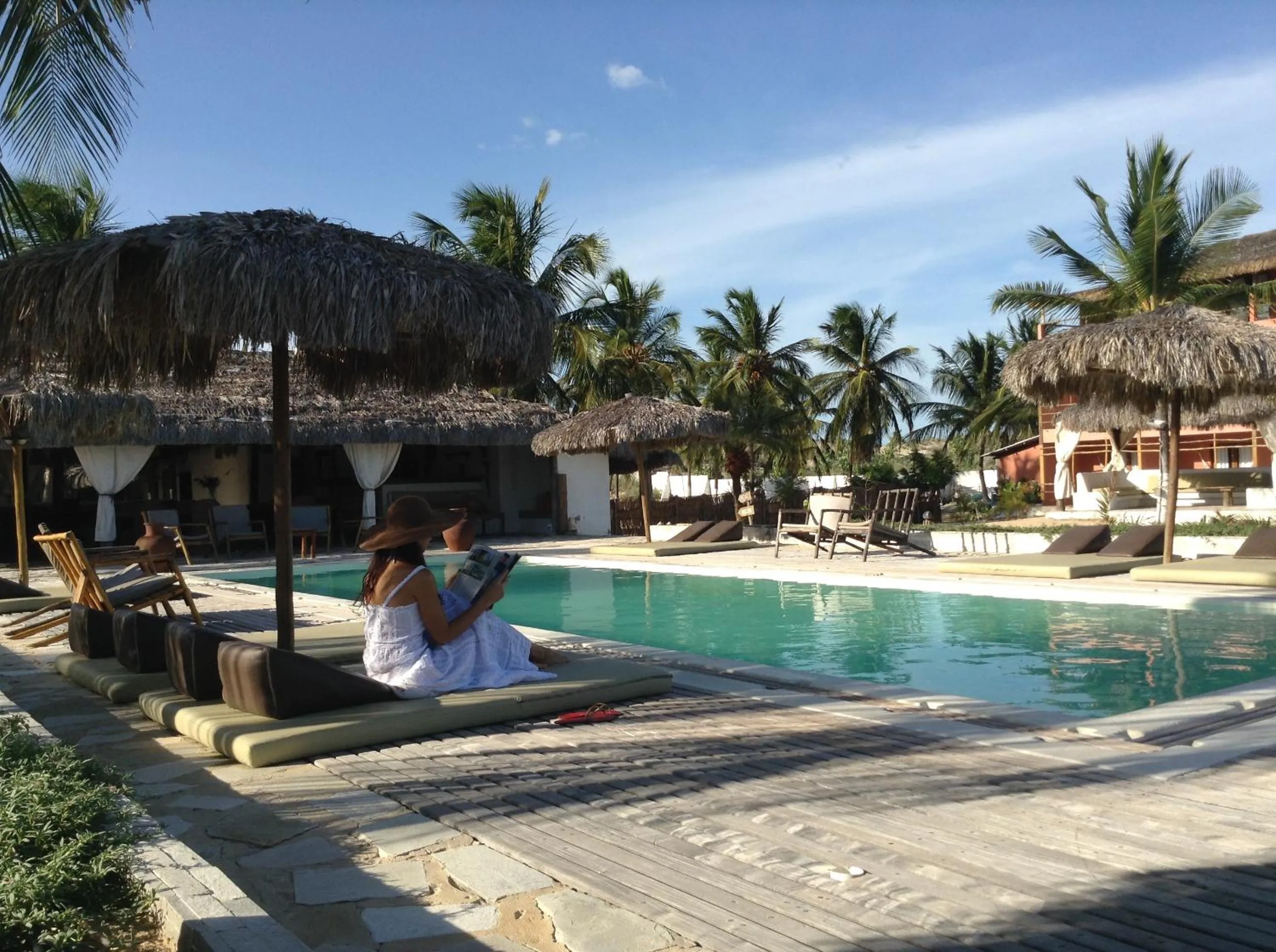 Swimming pool in Amagali Pousada