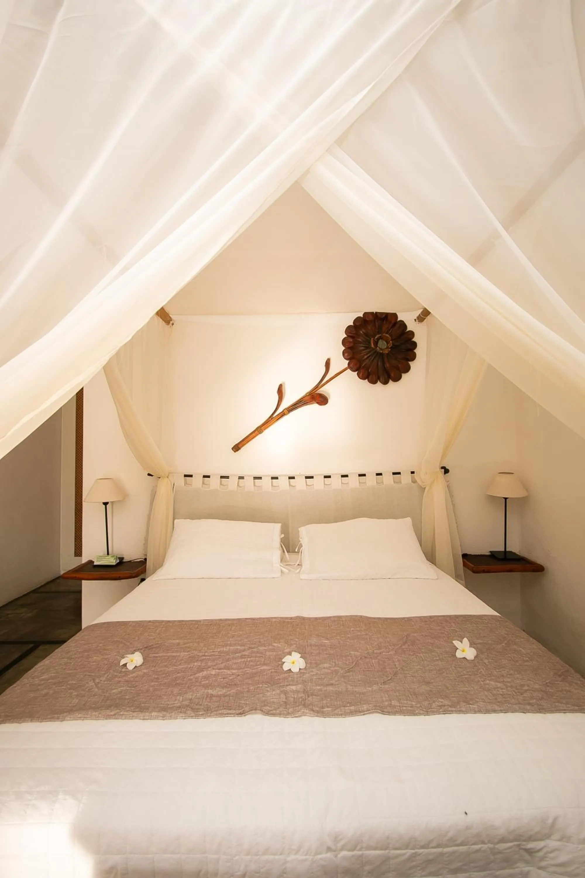 Bed in Amagali Pousada