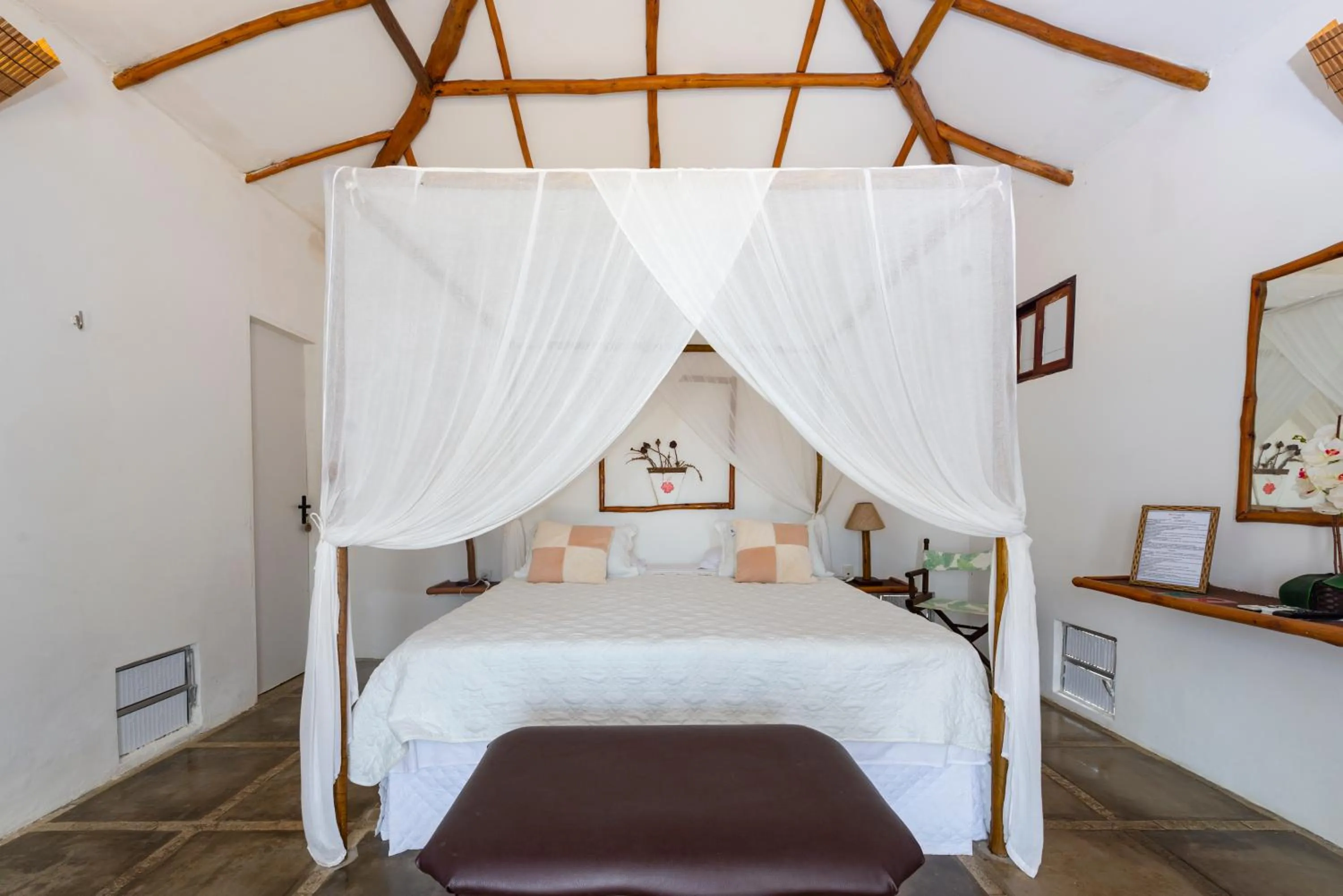 Bed in Amagali Pousada