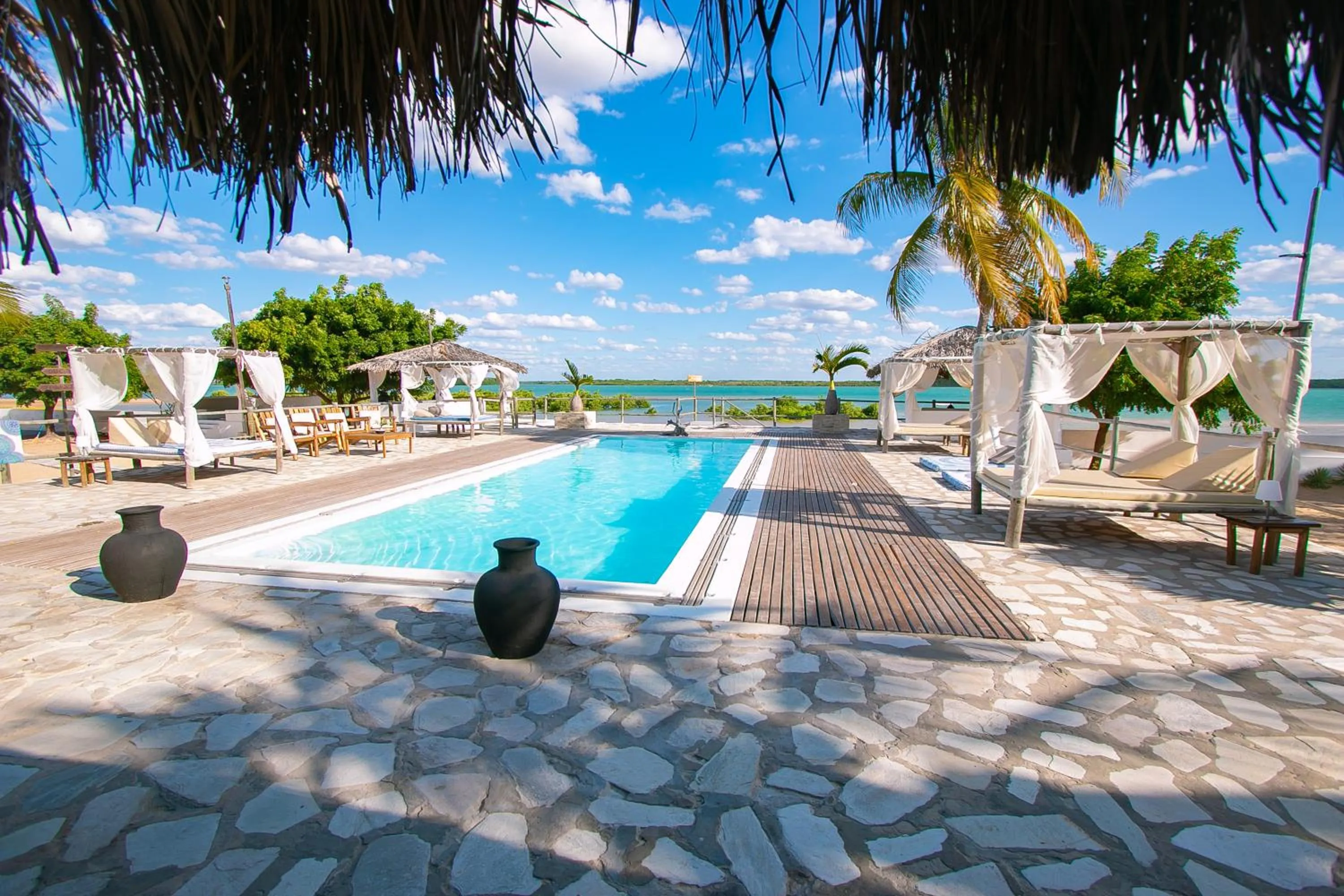 Swimming pool in Amagali Pousada