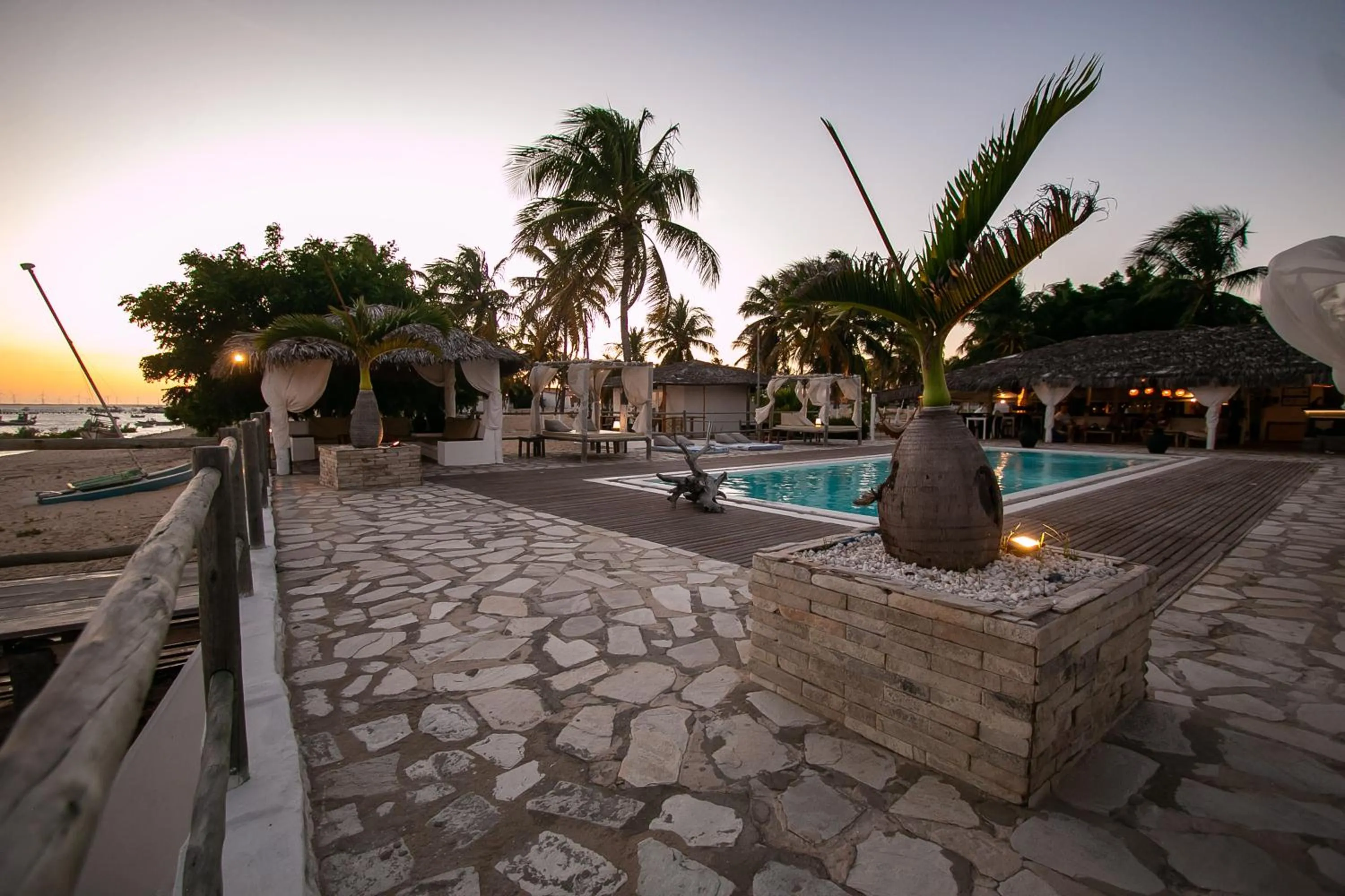 Pool view in Amagali Pousada