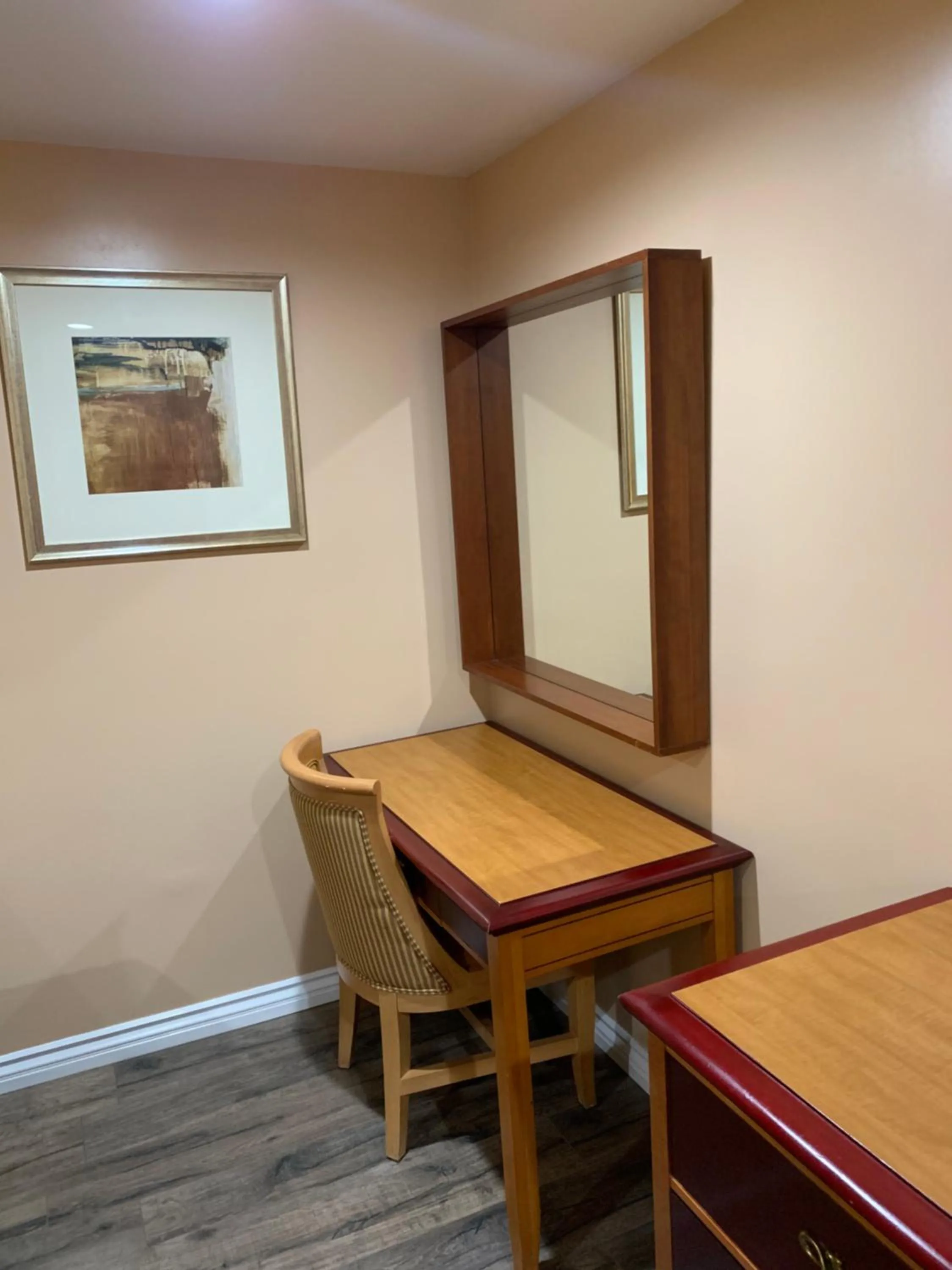 Living room in Budget Inn Motel