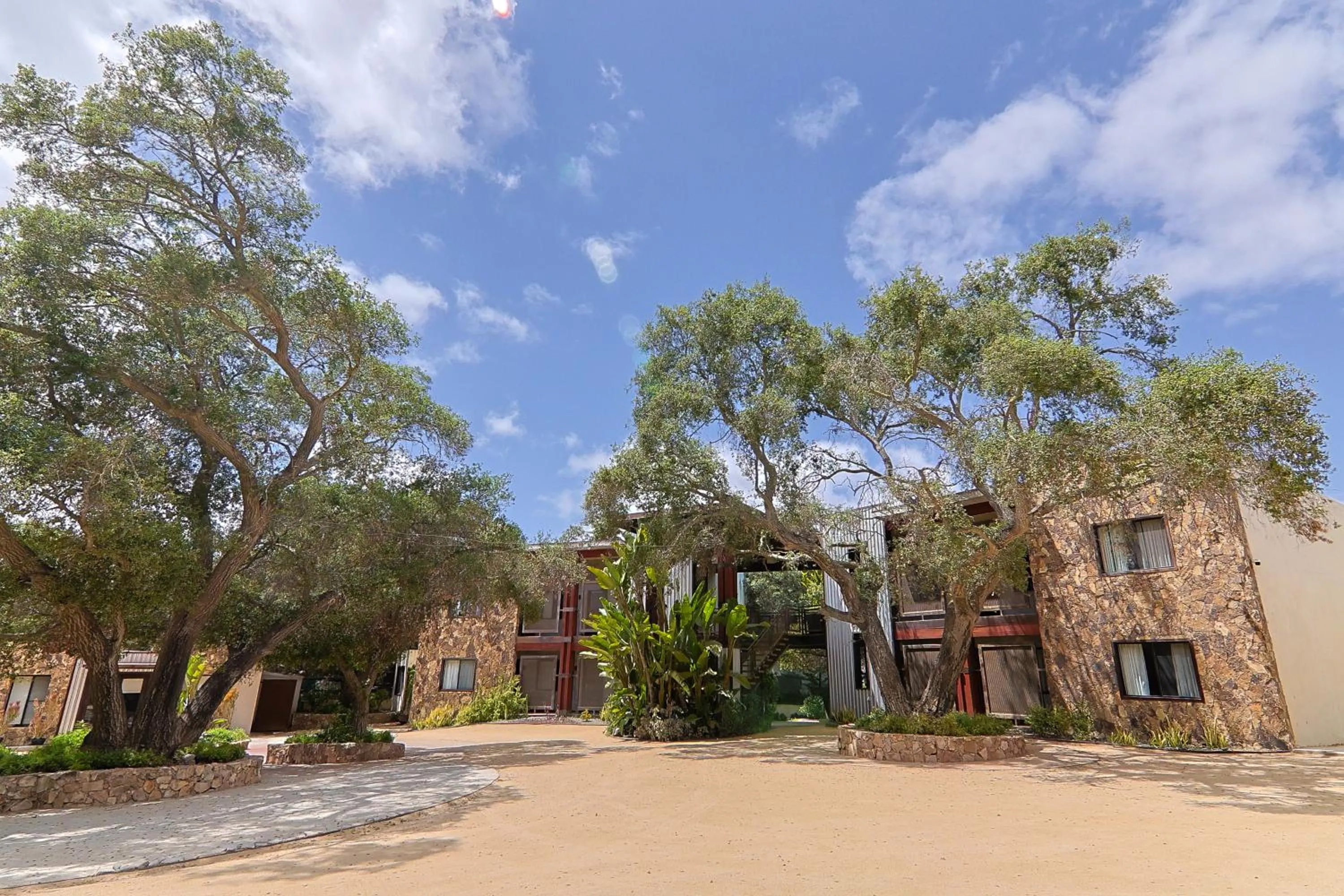 Patio in Maglen Resort