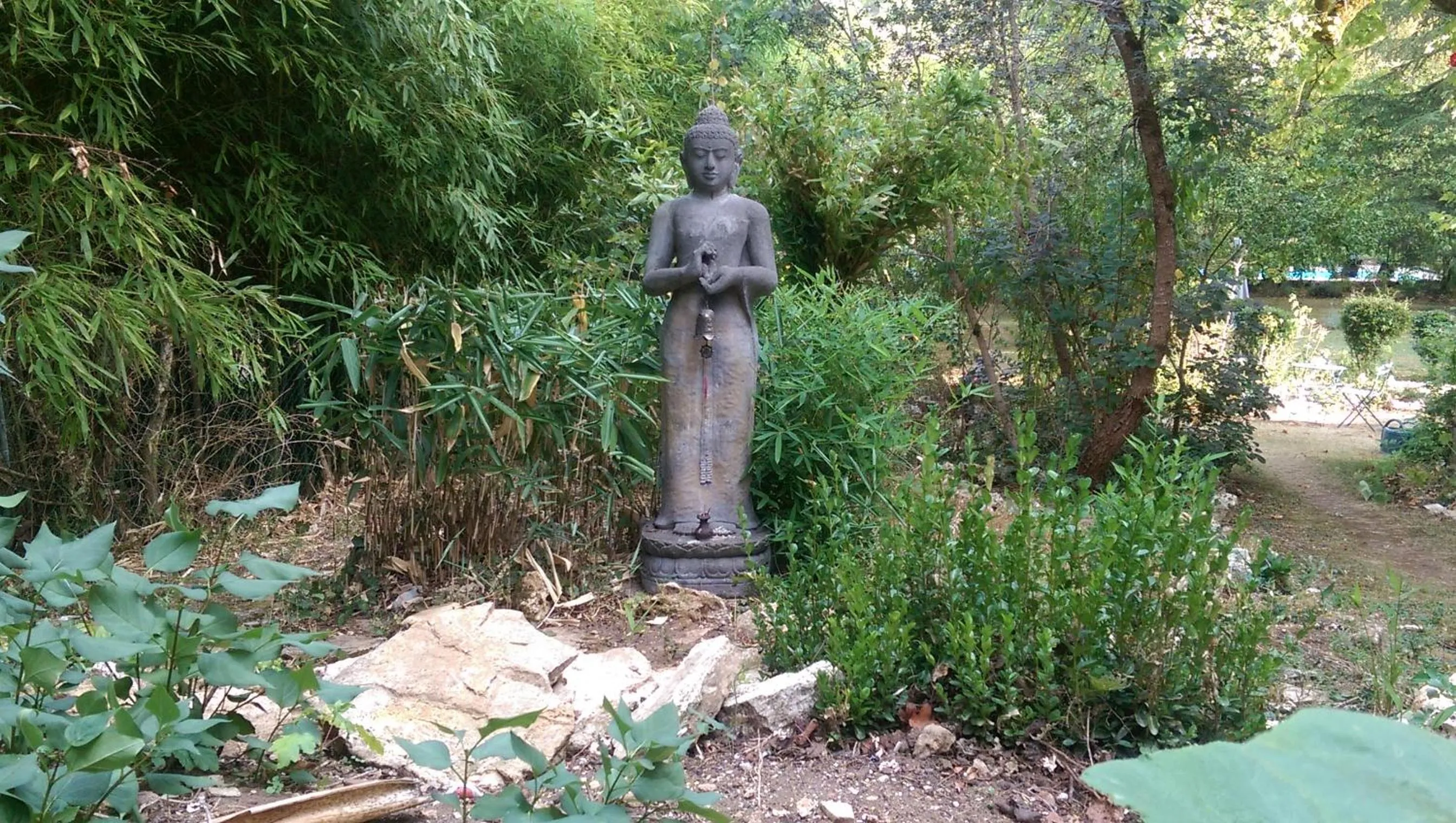 Garden in Villa Léovil