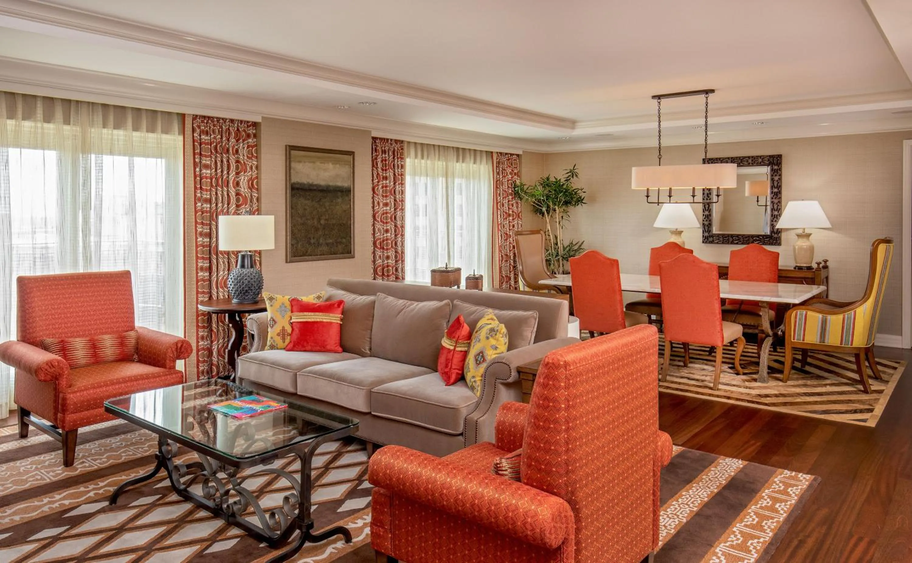 Seating area in The Westin Riverwalk, San Antonio