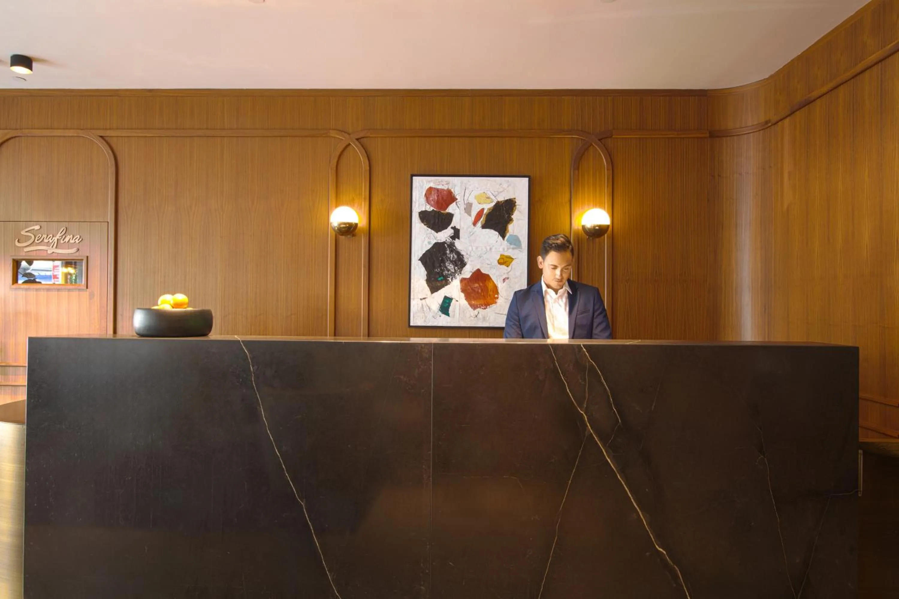 Lobby or reception in The Frederick Hotel Tribeca