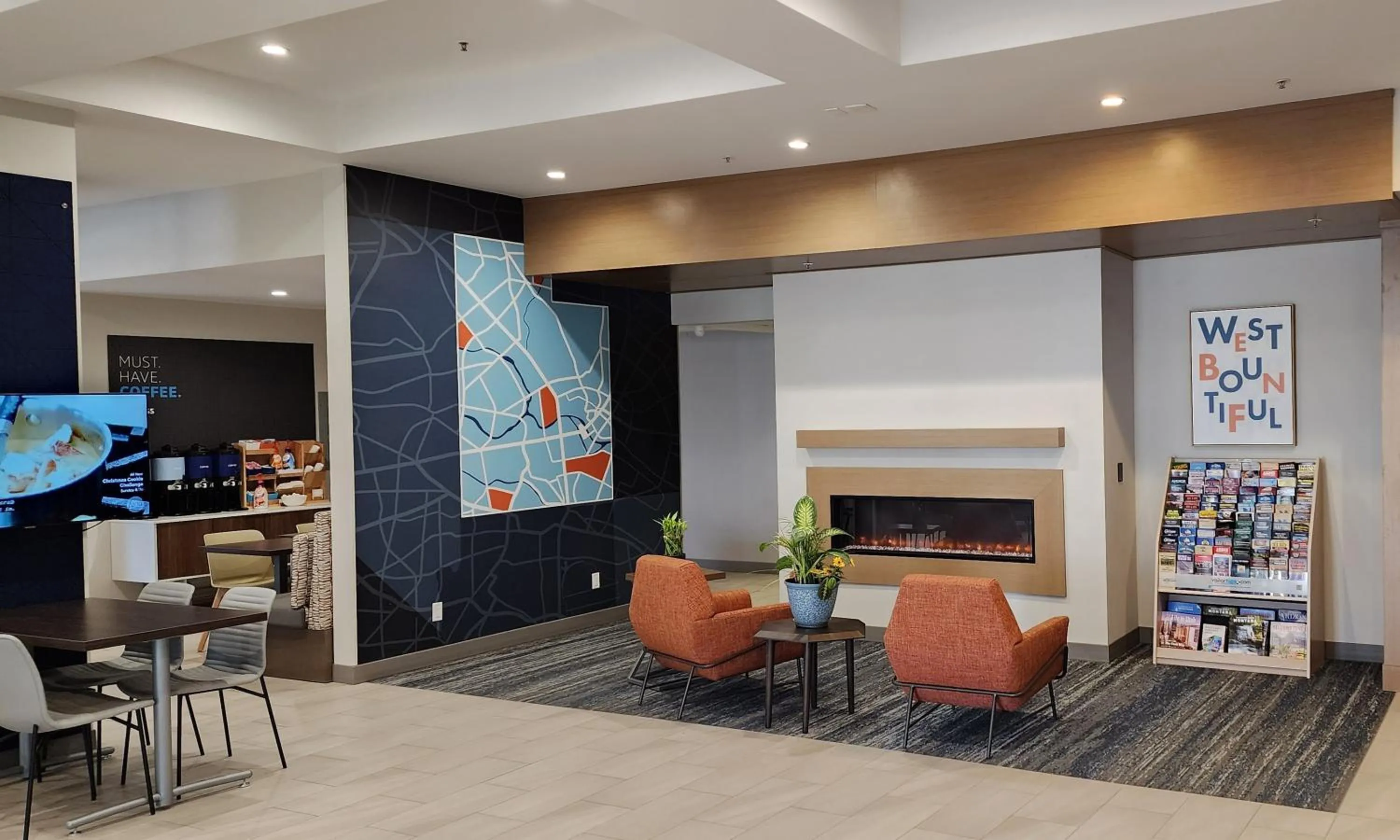 Lobby or reception in Holiday Inn Express & Suites Salt Lake City N - Bountiful by IHG