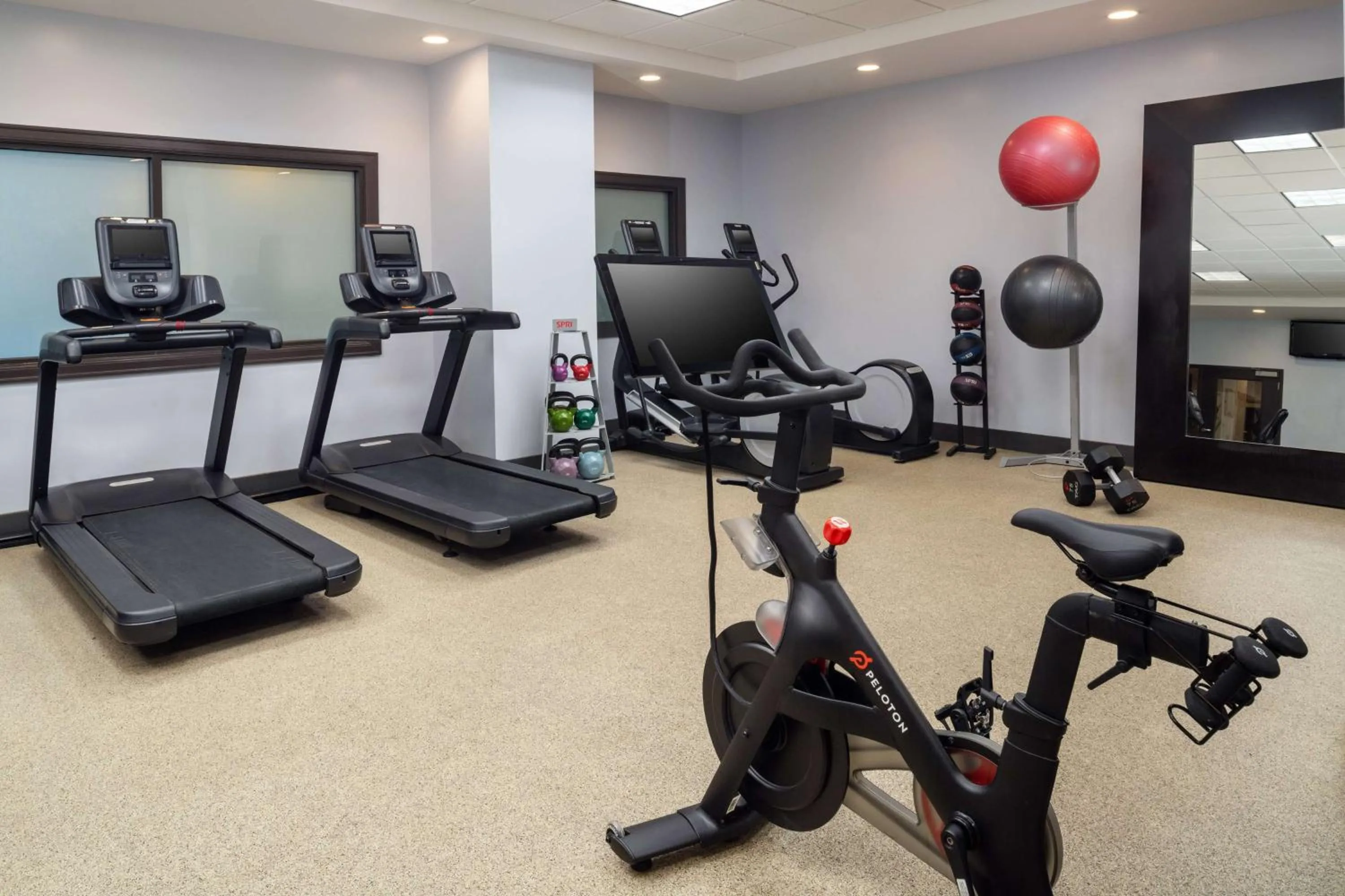 Fitness centre/facilities in Embassy Suites Saint Louis - Downtown