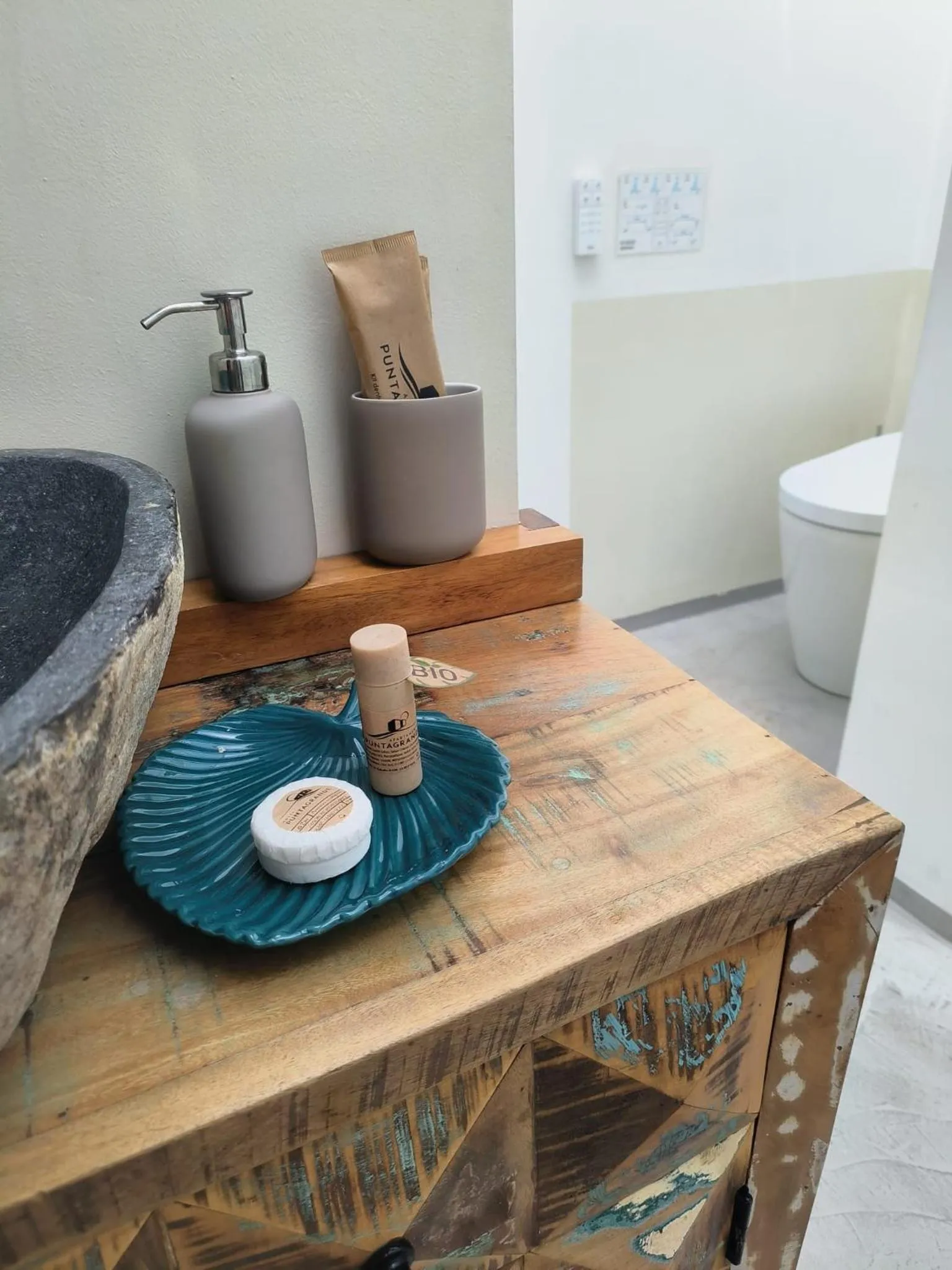 Bathroom in Hotel Puntagrande