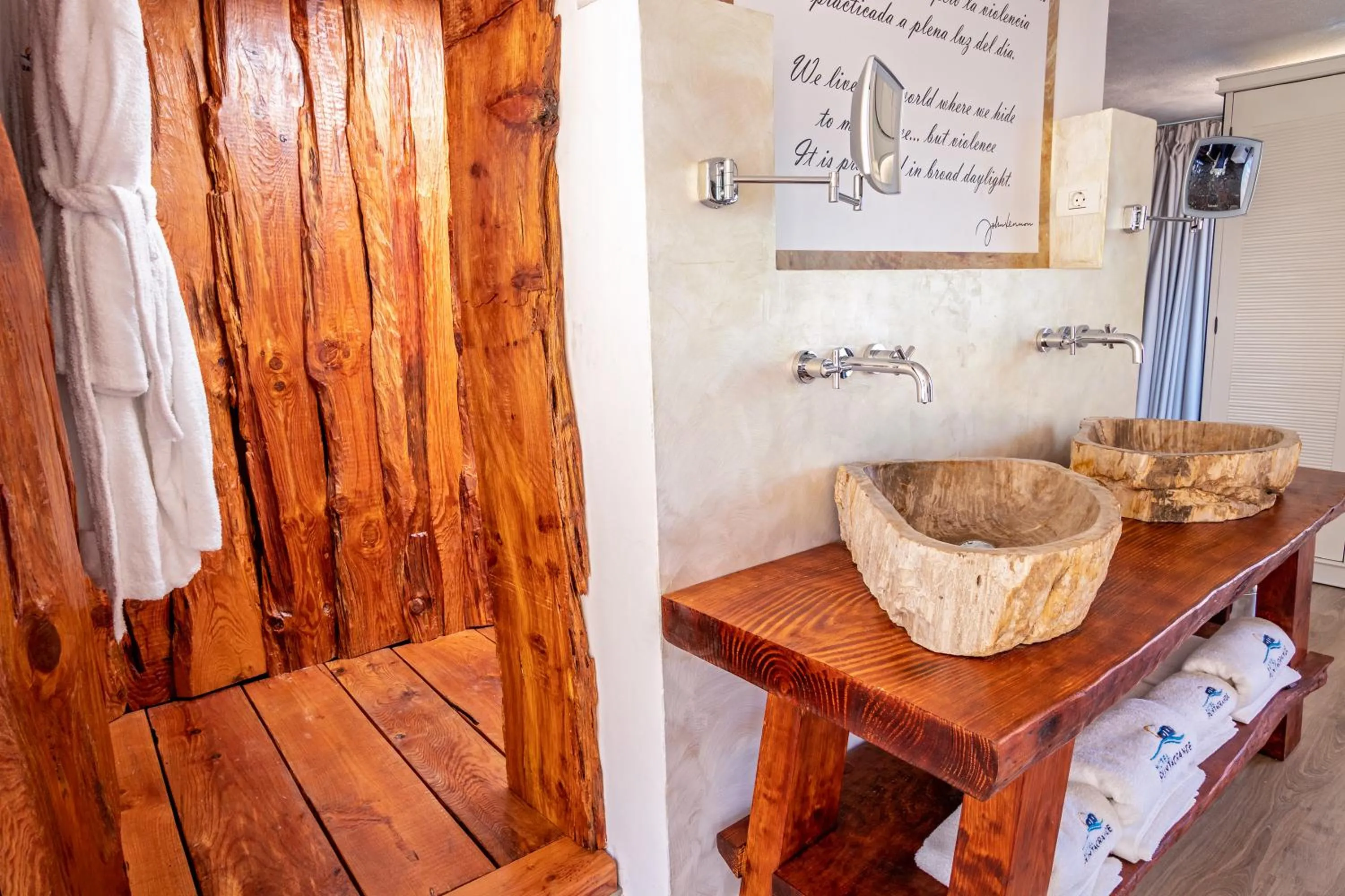 Bathroom in Hotel Puntagrande