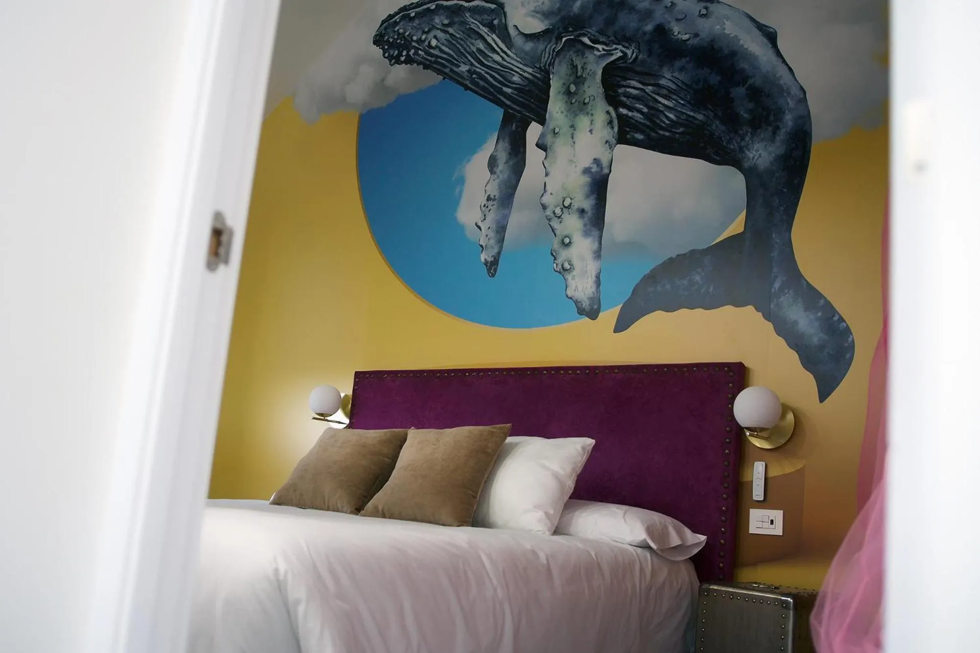 Bed in Hotel Puntagrande