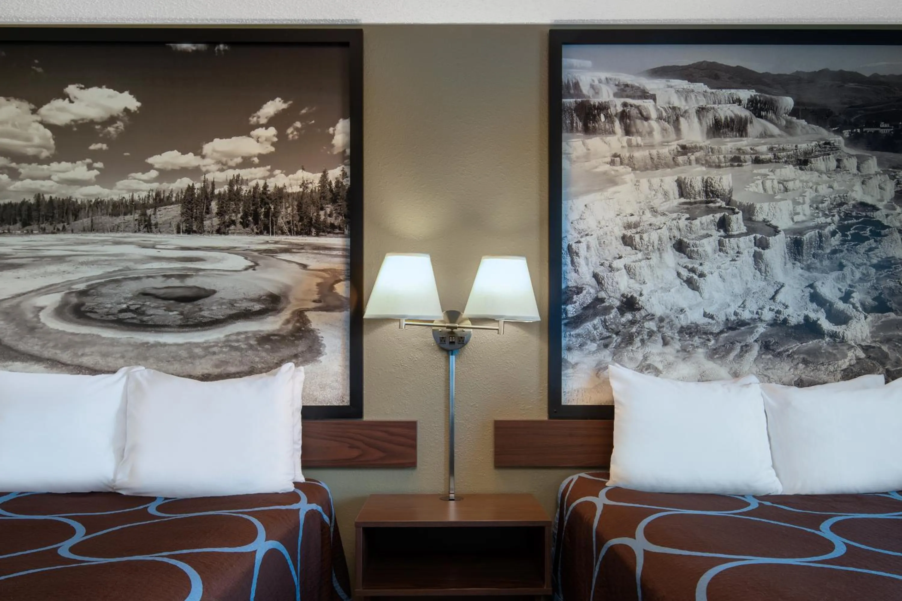 Bed in Super 8 by Wyndham Livingston Yellowstone