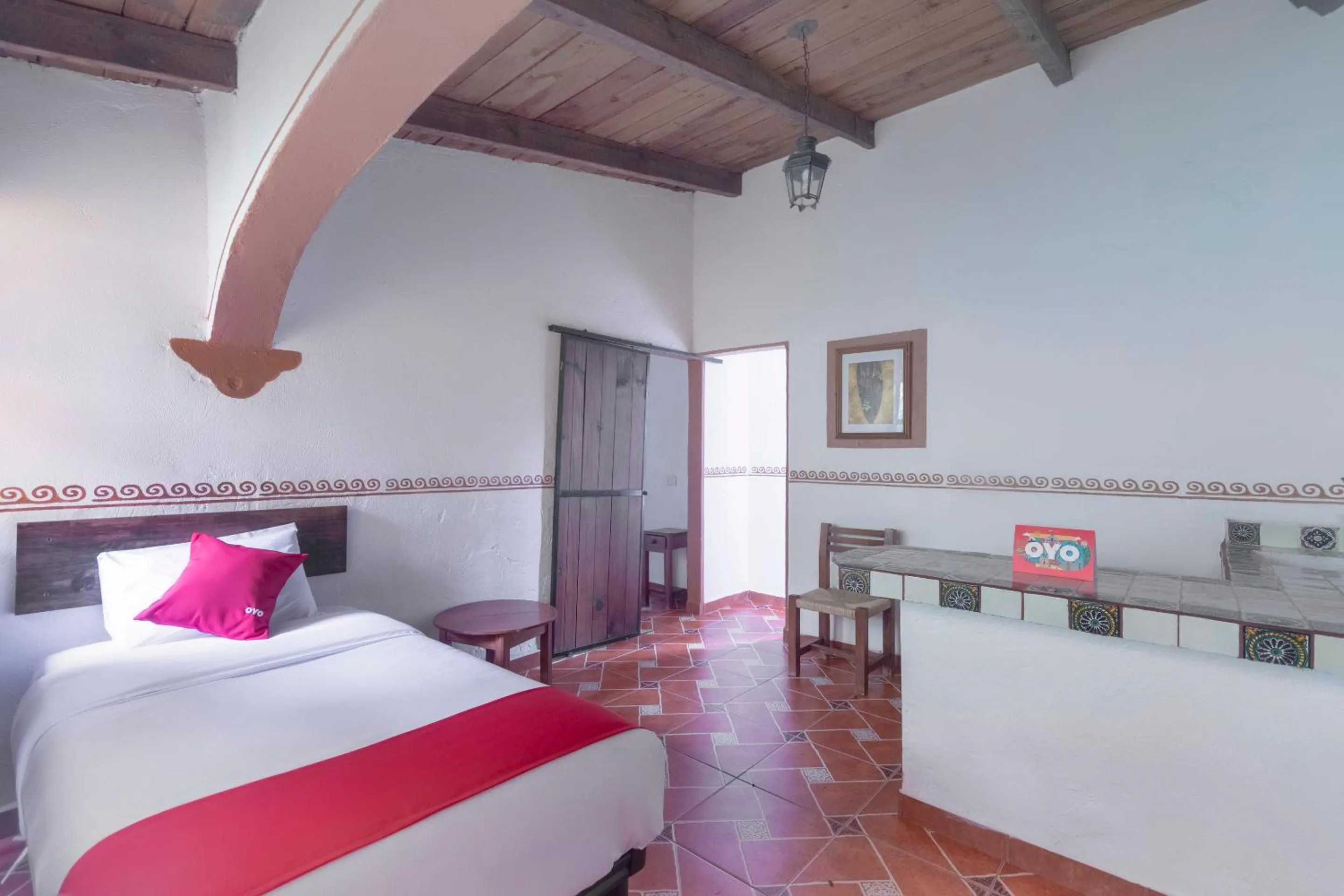 Bedroom, Bed in Hotel Coyopolan