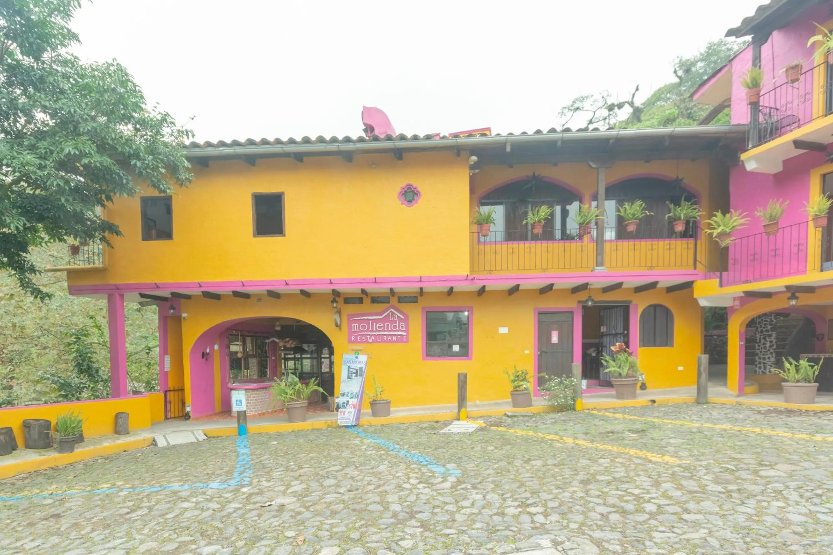 Property building in Hotel Coyopolan