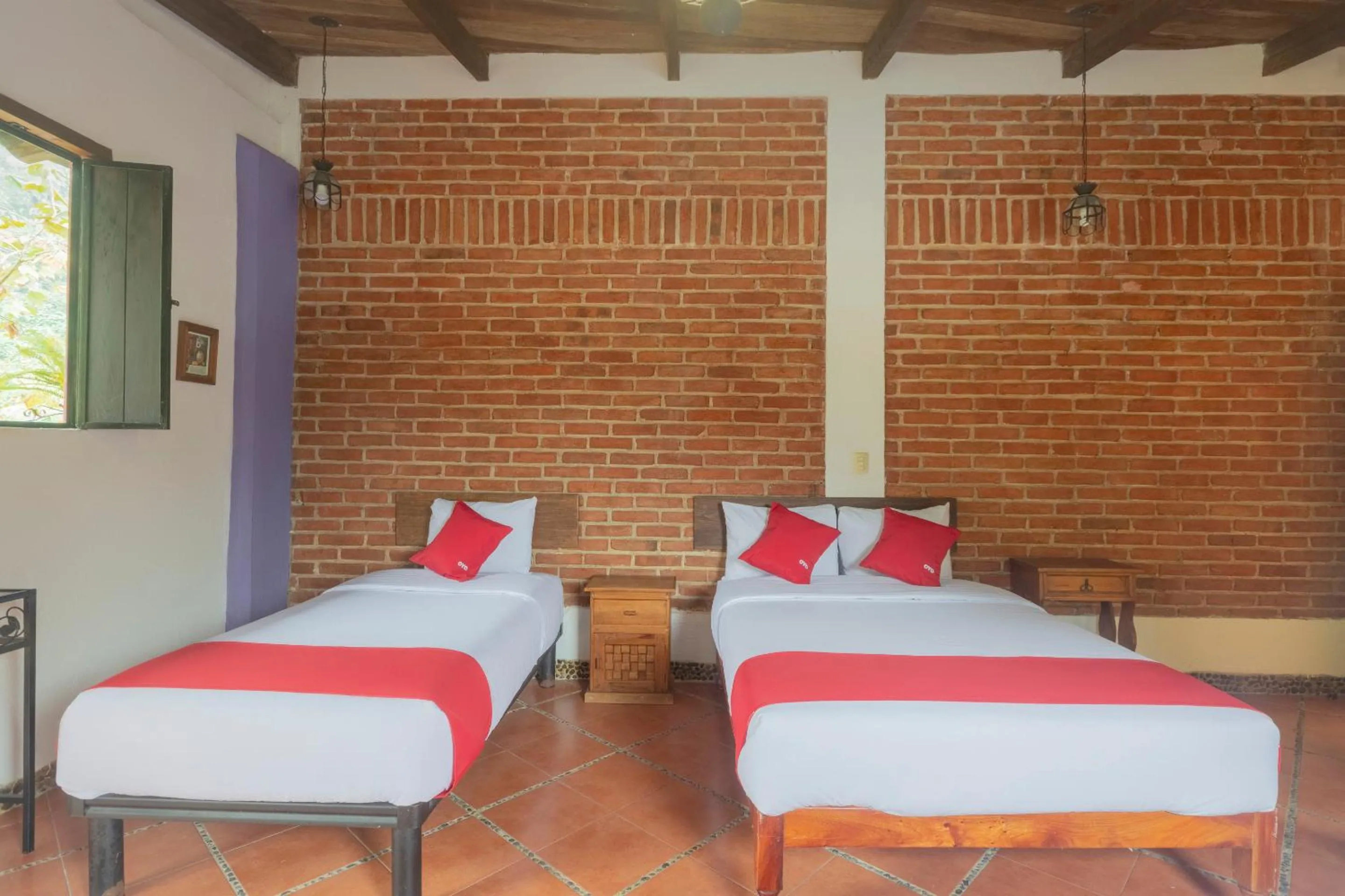 Bedroom, Bed in Hotel Coyopolan