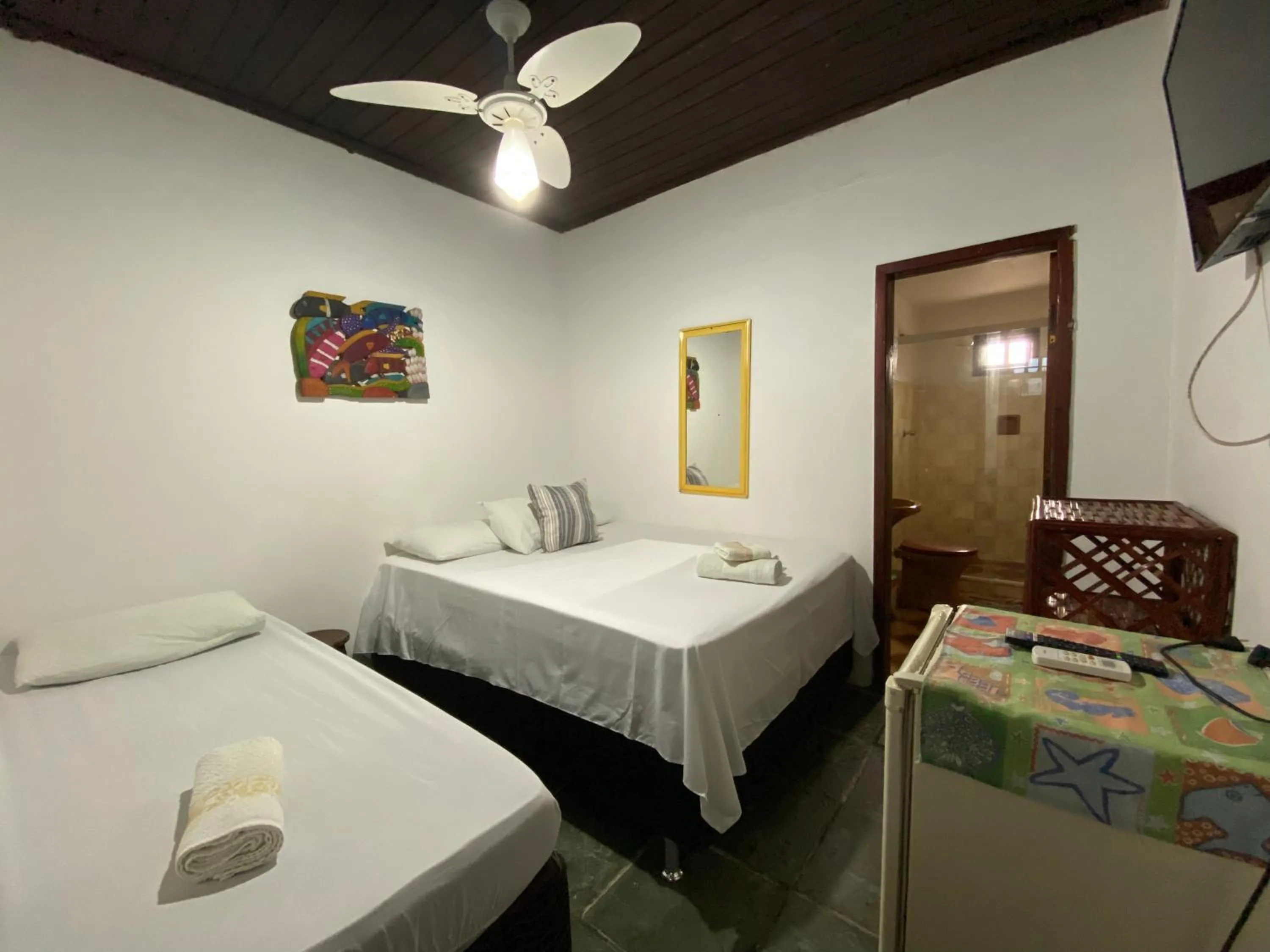 Bed in Pousada E Restaurante Passart