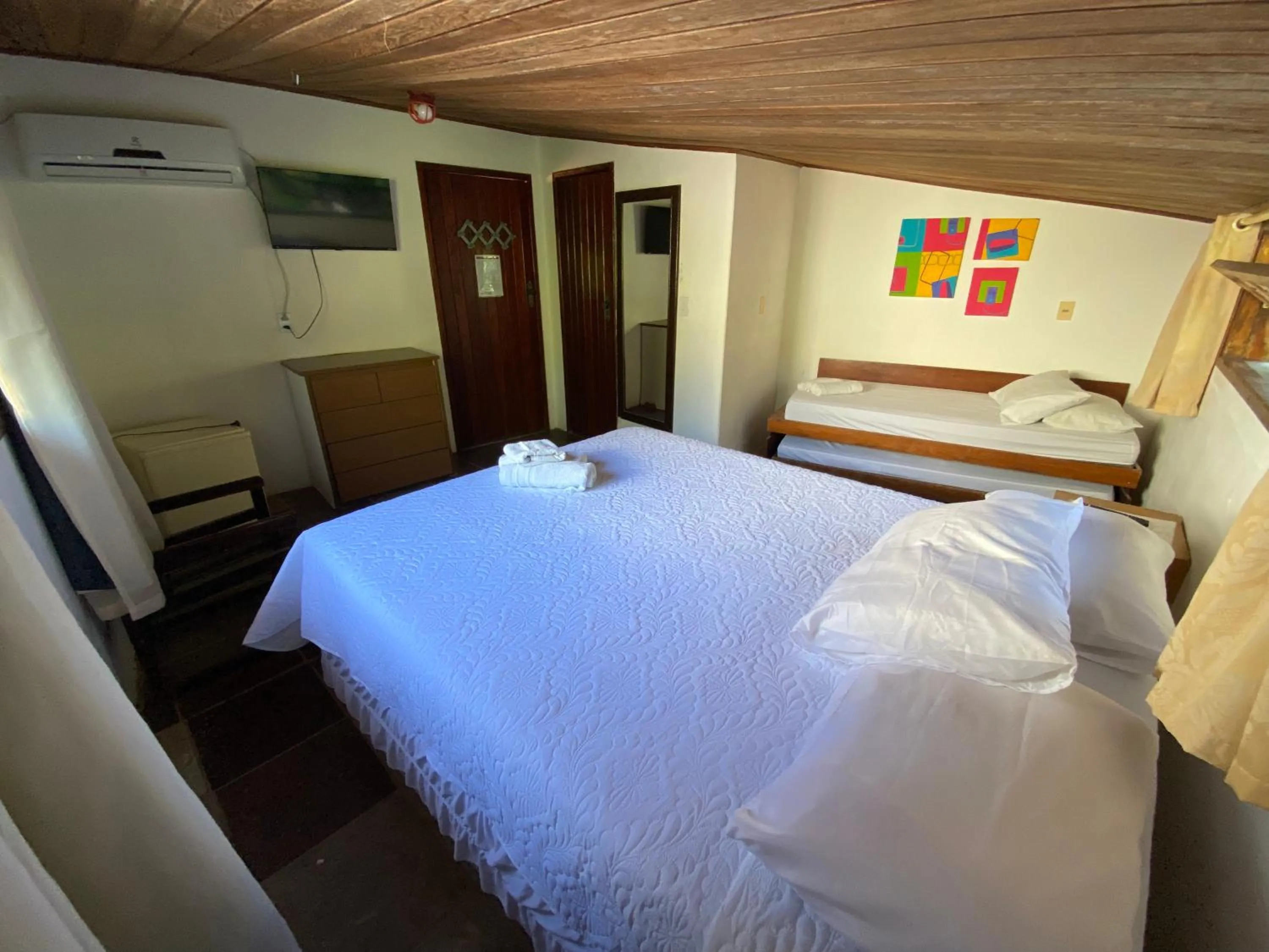 Bed in Pousada E Restaurante Passart