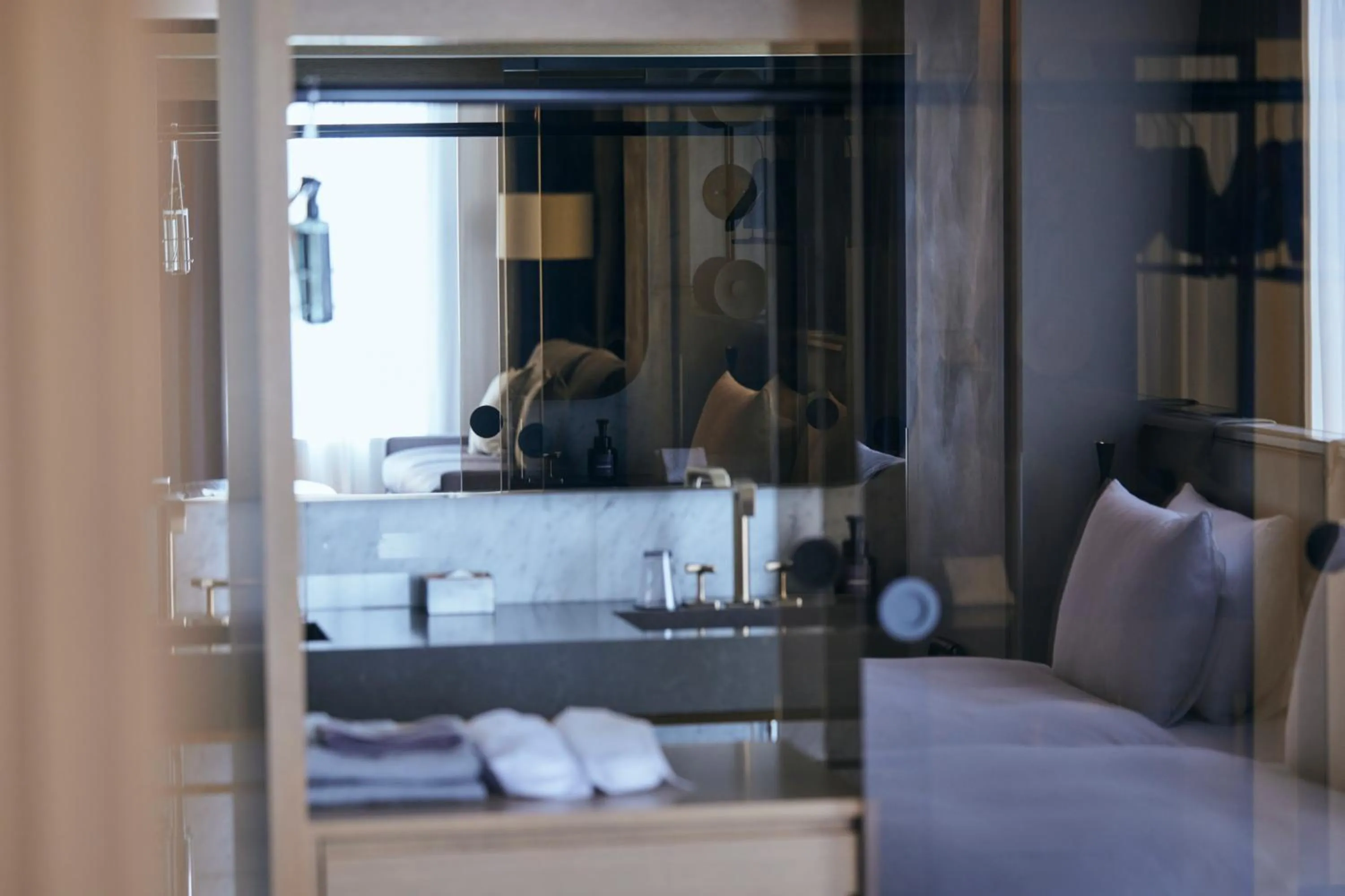 Photo of the whole room, Bed in NOHGA HOTEL UENO TOKYO