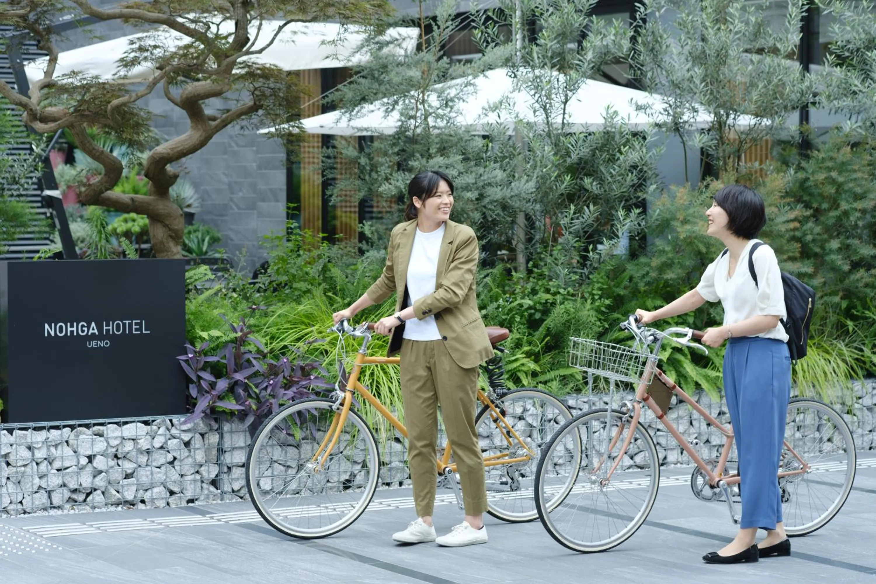 Cycling in NOHGA HOTEL UENO TOKYO