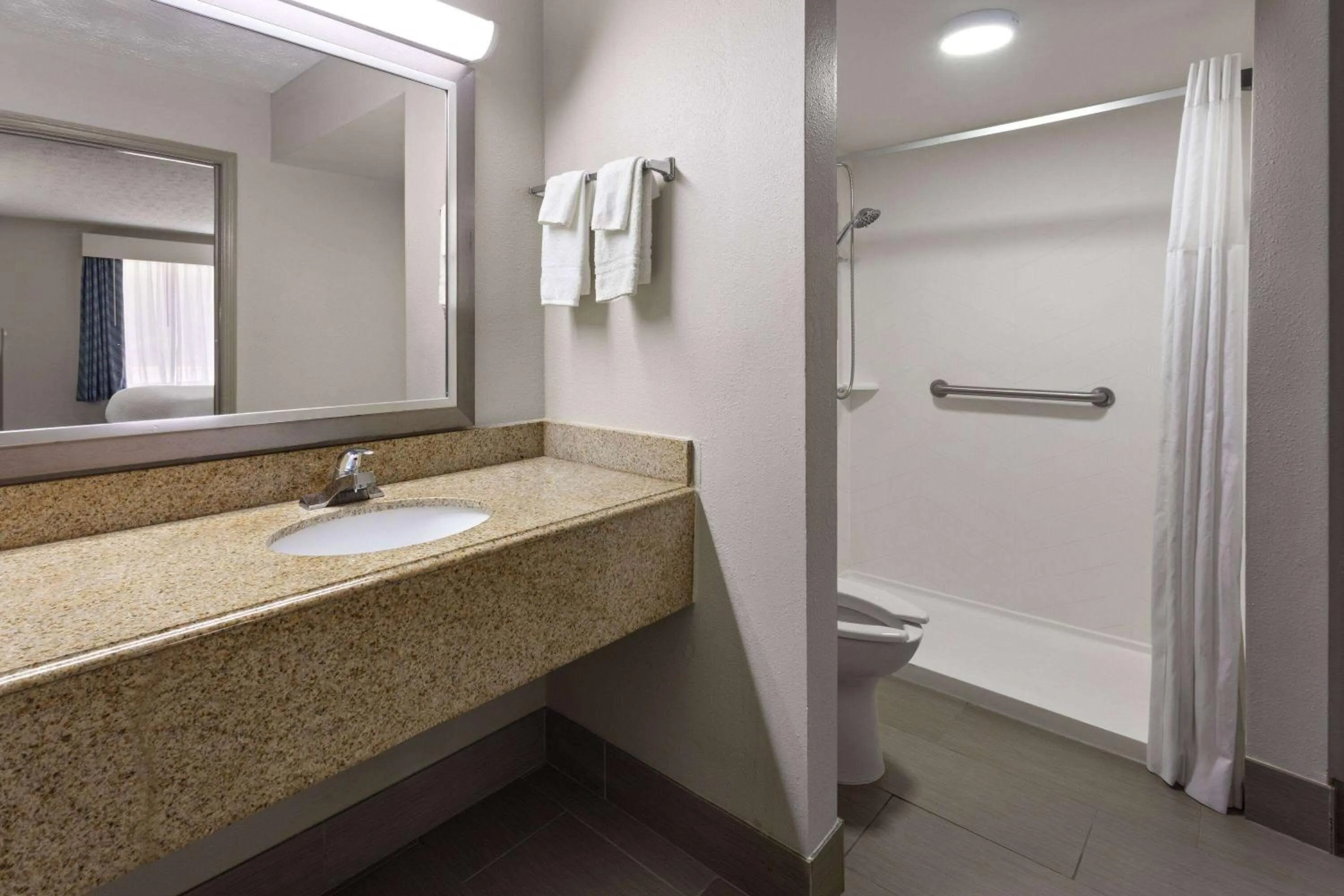 Shower in Days Inn by Wyndham Douglasville-Atlanta-Fairburn Road