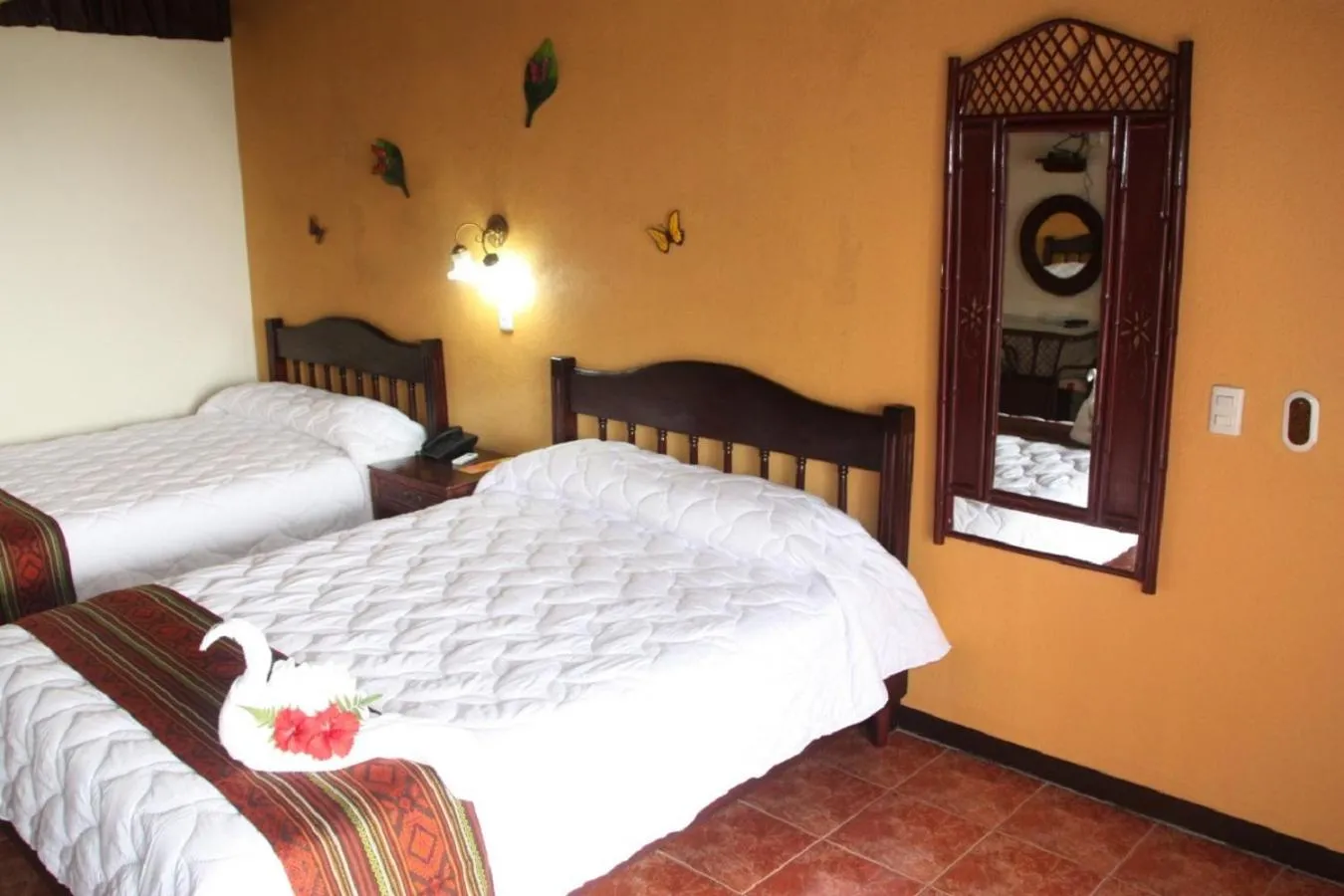Bed in Hotel Arenal Lodge