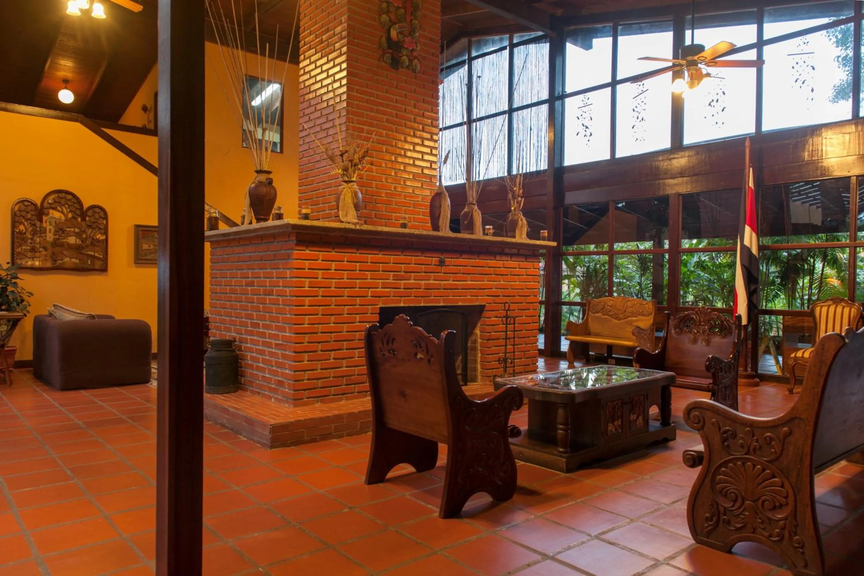 Lobby or reception in Hotel Arenal Lodge