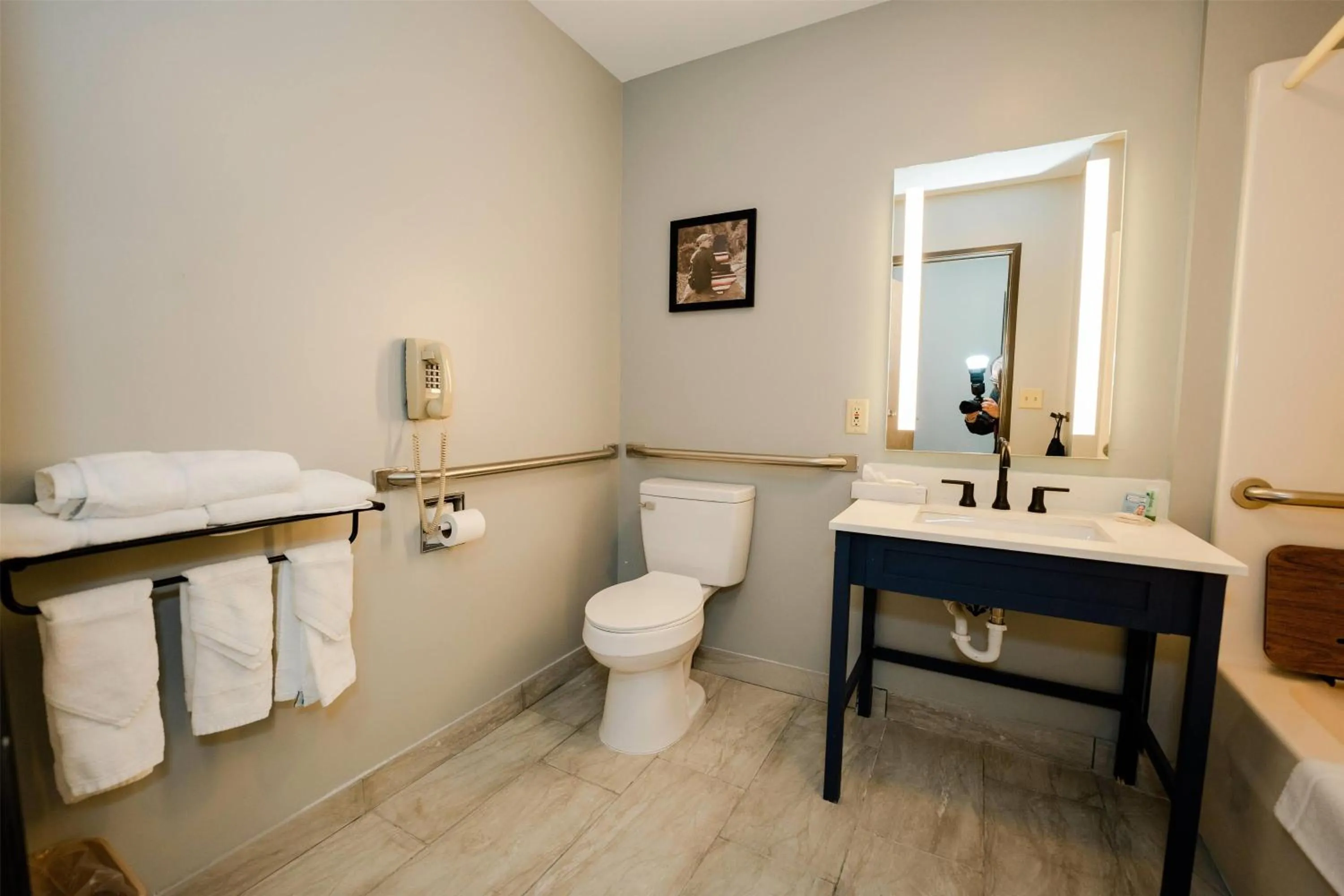 Bathroom in AmericInn by Wyndham Tomahawk