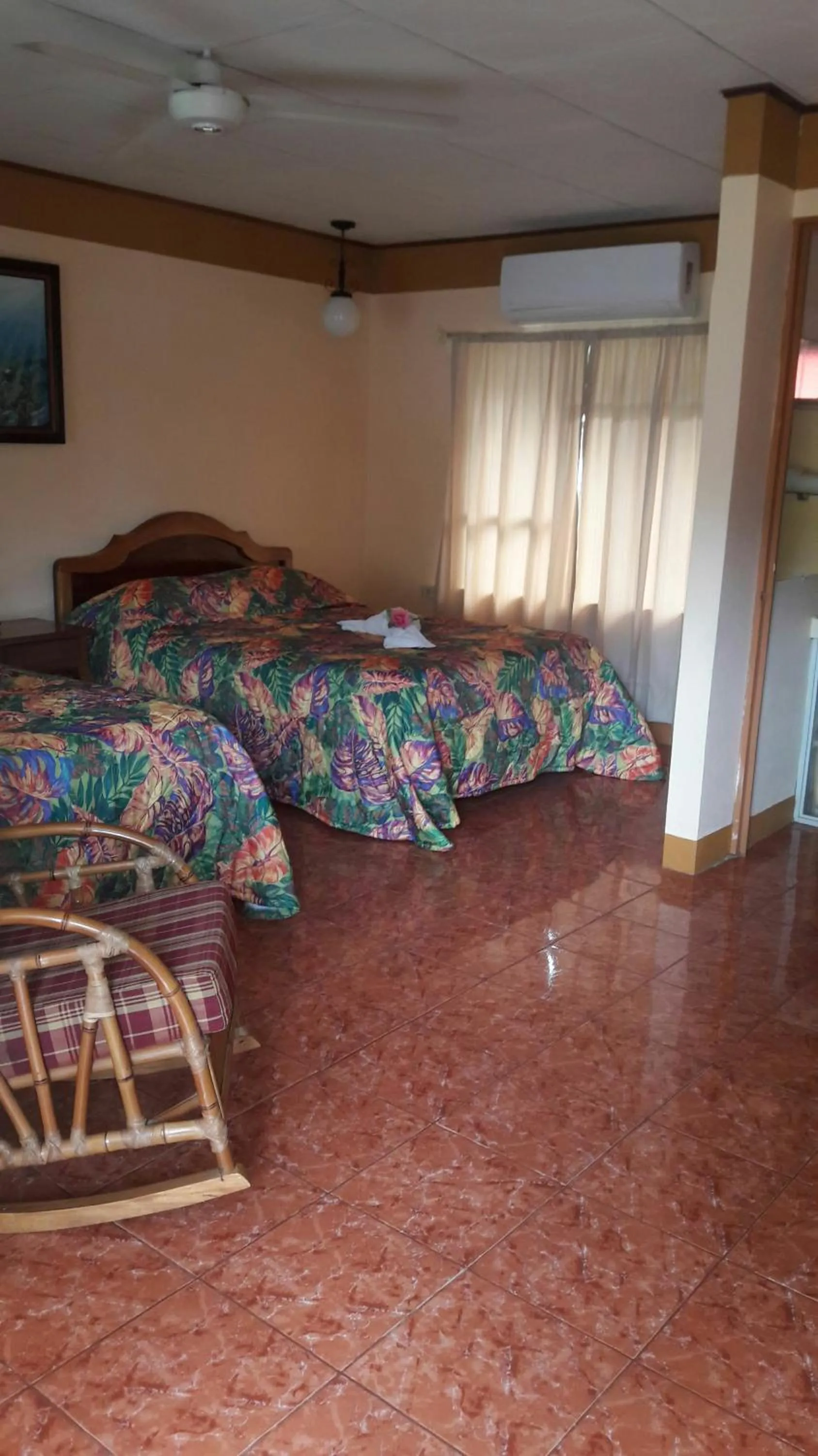 Bed in Cabinas Doña Alicia