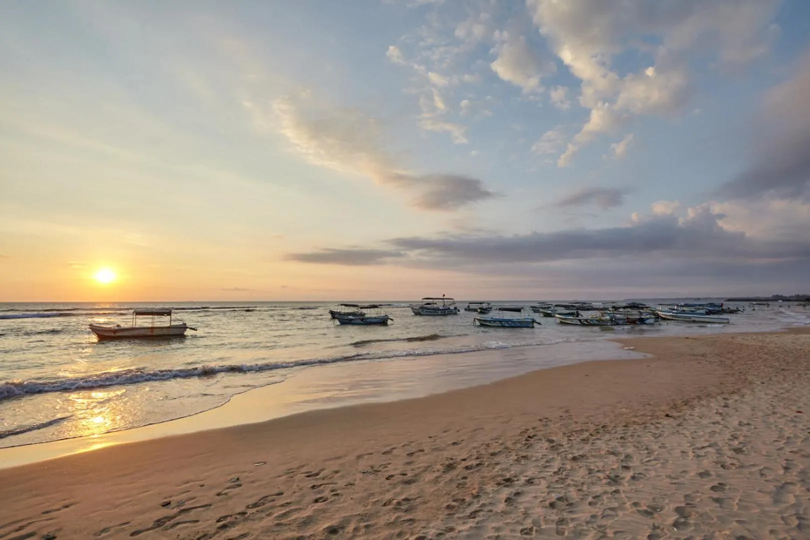 Sunset in Coral Sands Hotel