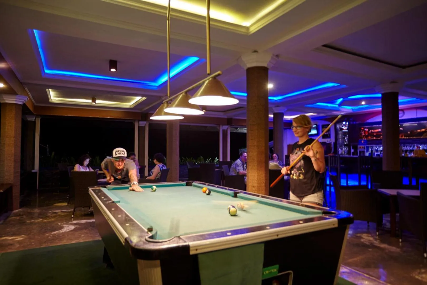 Billiard in Coral Sands Hotel
