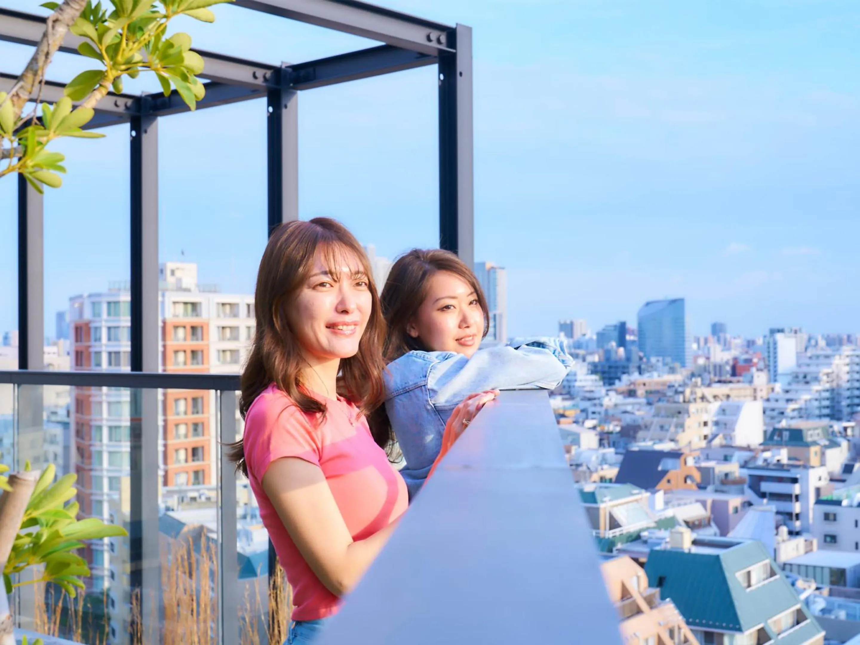 City view in Ebisuholic Hotel