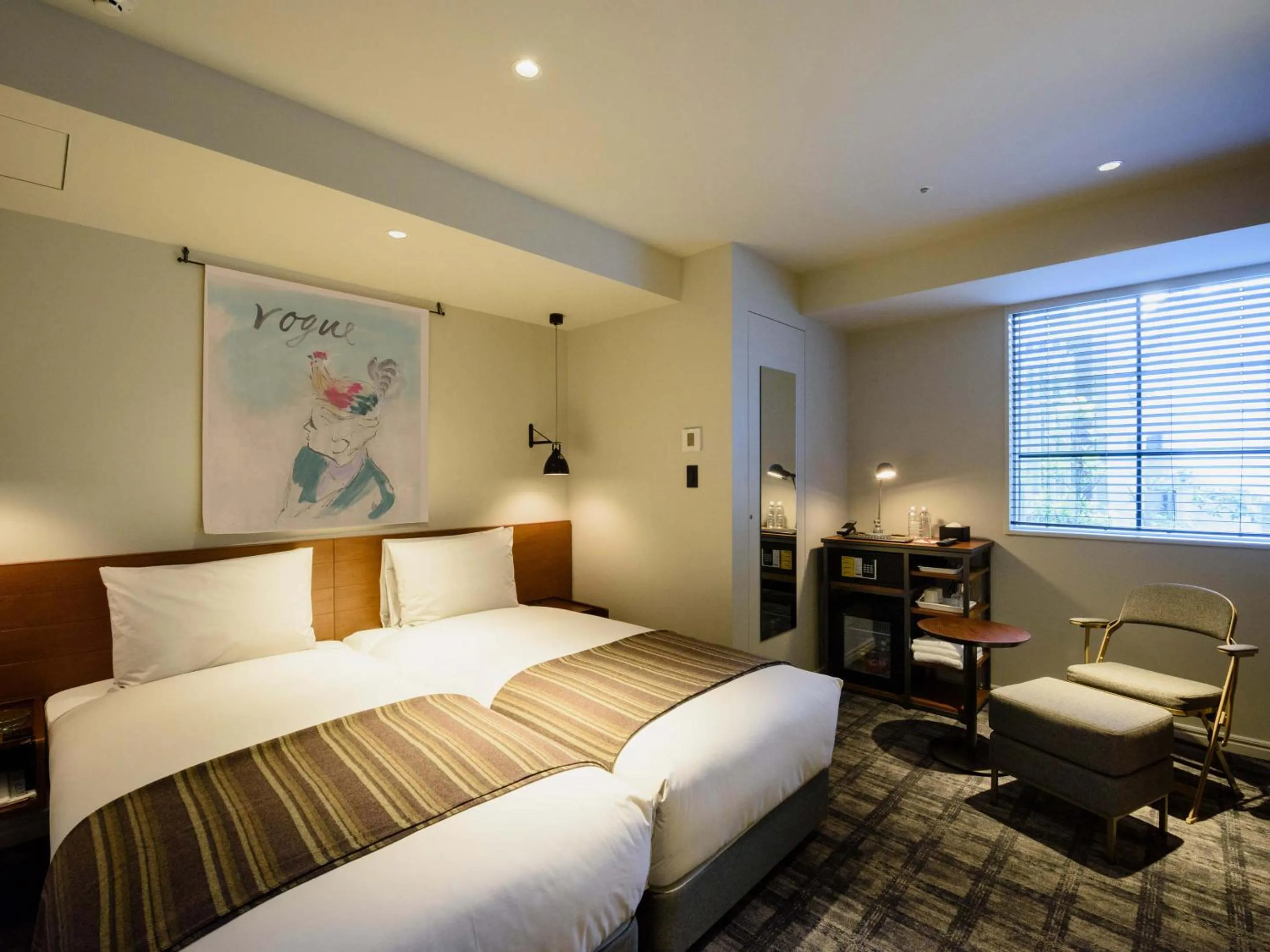 Photo of the whole room, Bed in Ebisuholic Hotel