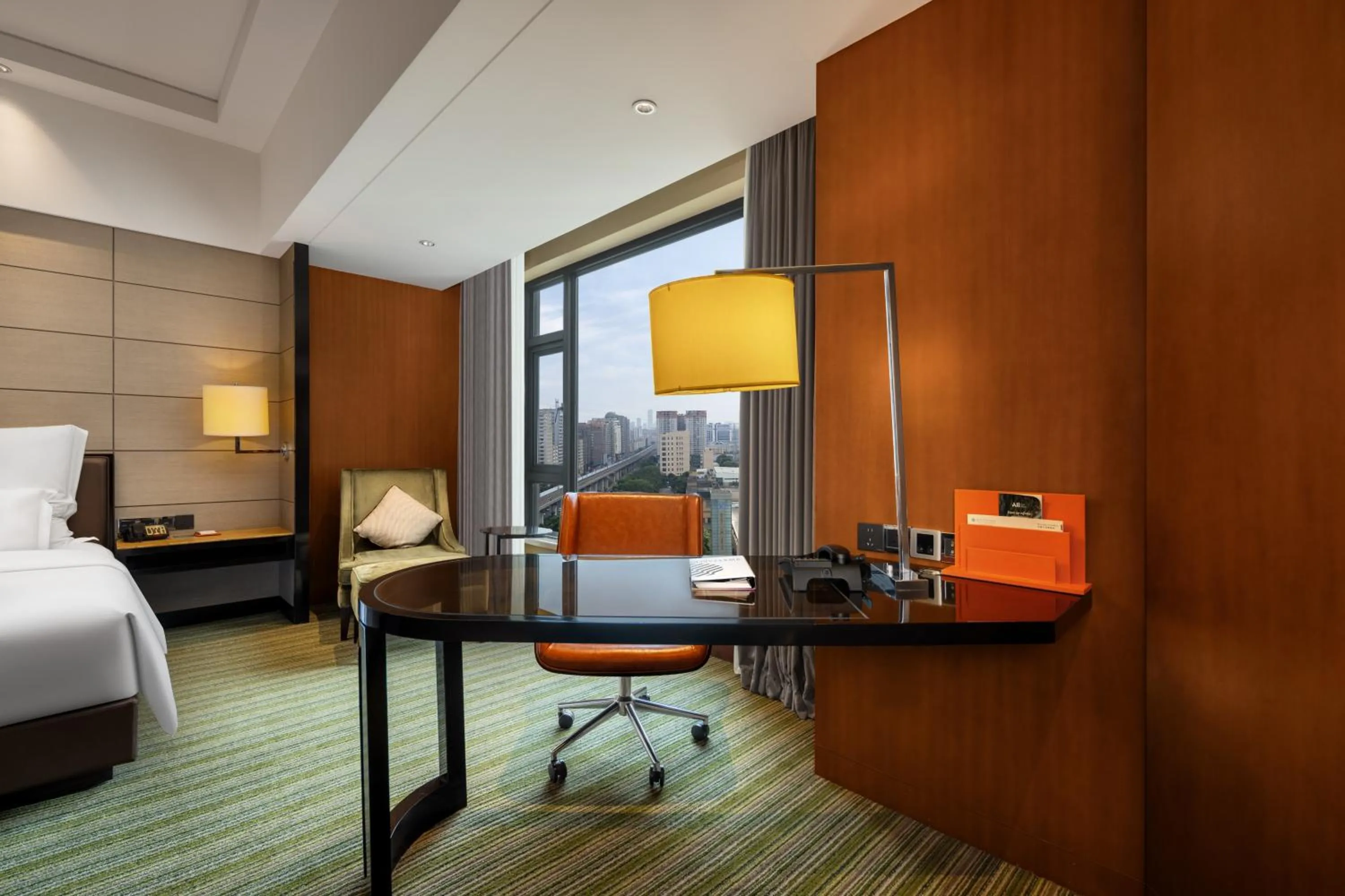 View (from property/room), Bed in Pullman Dongguan Changan