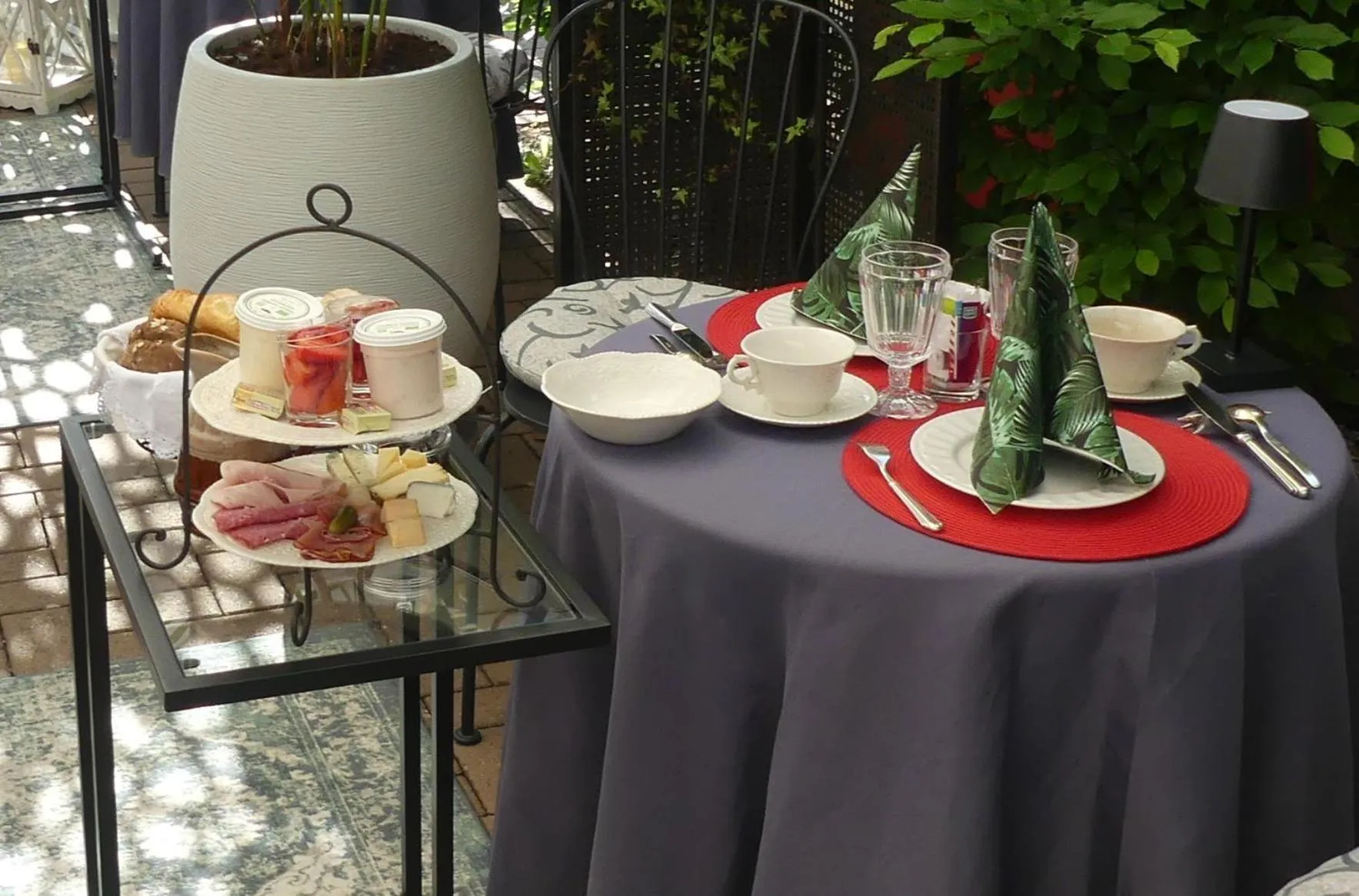 Food and drinks in B&B "Villa Fink"