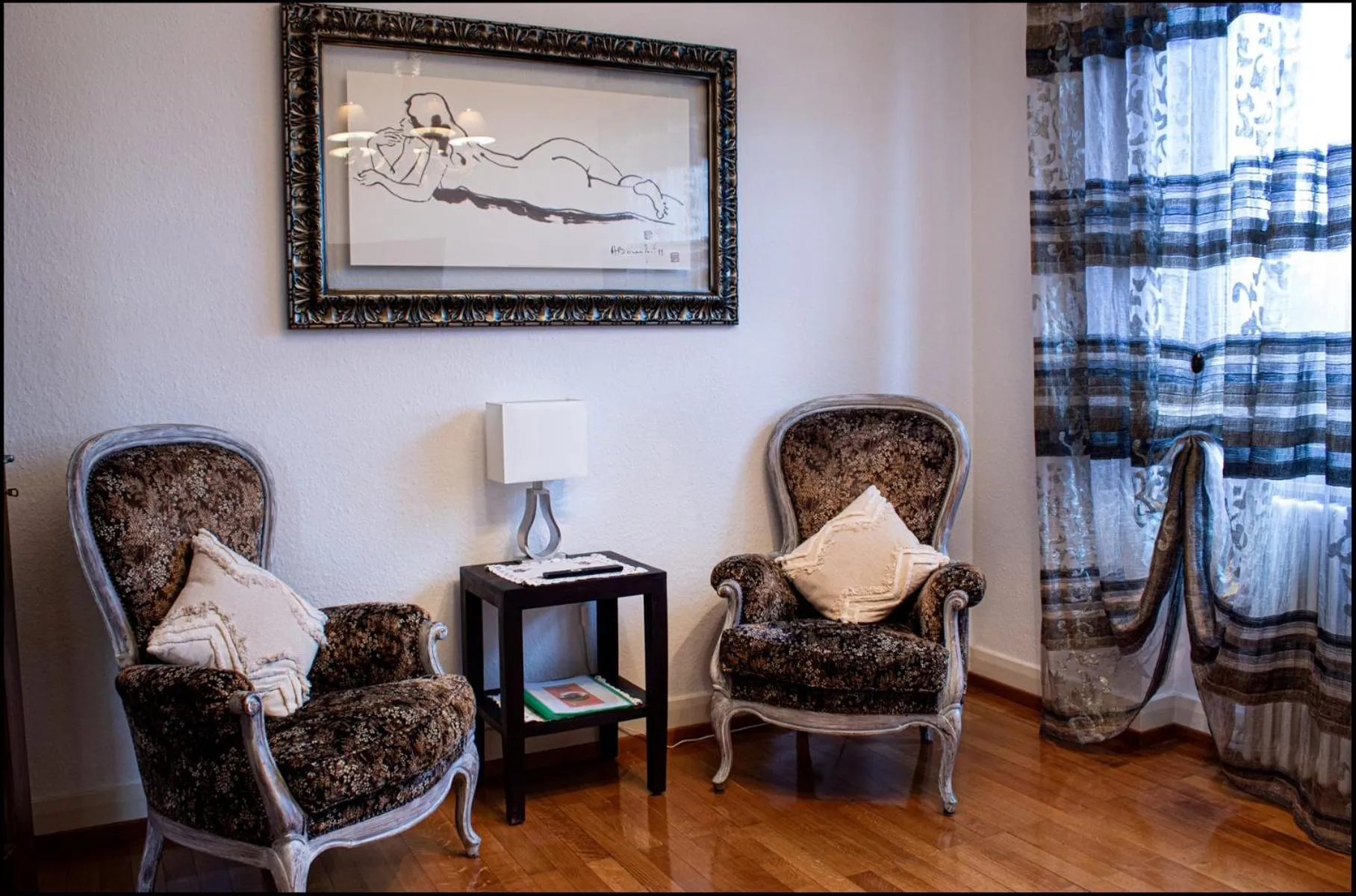 Living room in B&B "Villa Fink"